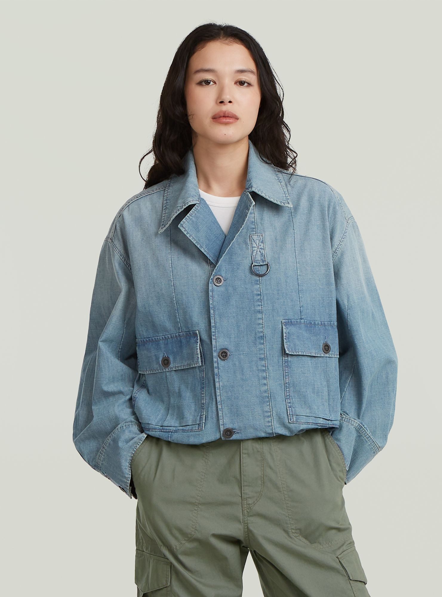 G-STAR Jeansjacke Parachute Oversized Jacke