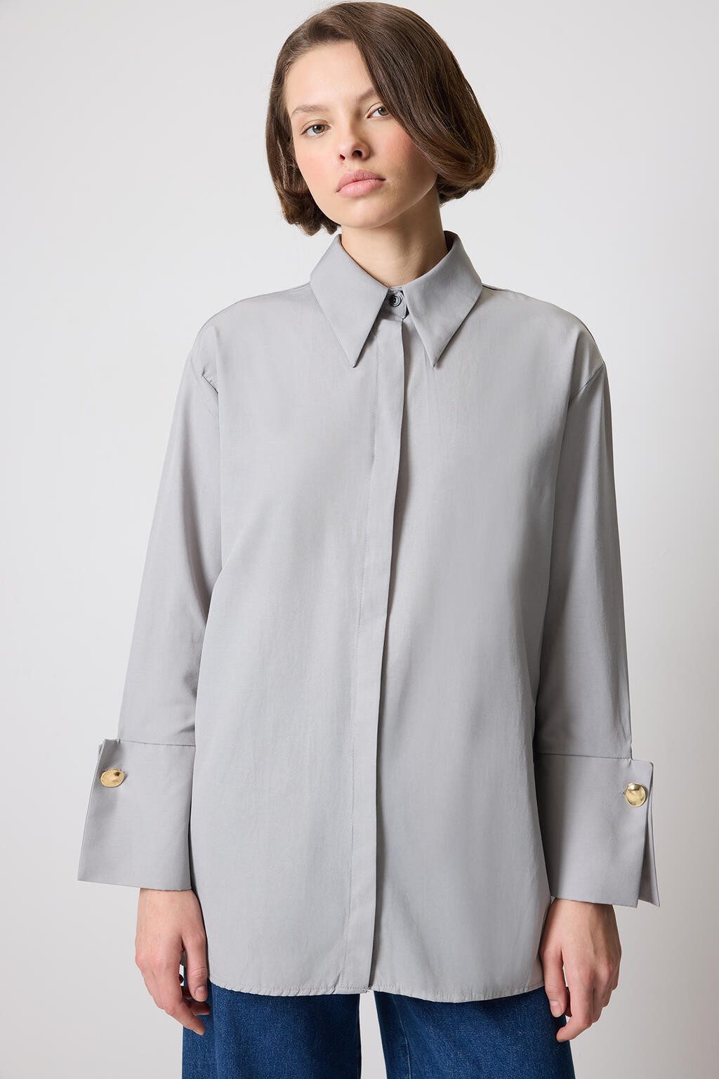 touche prive Hemdbluse Poplin Shirt mit günstig online kaufen