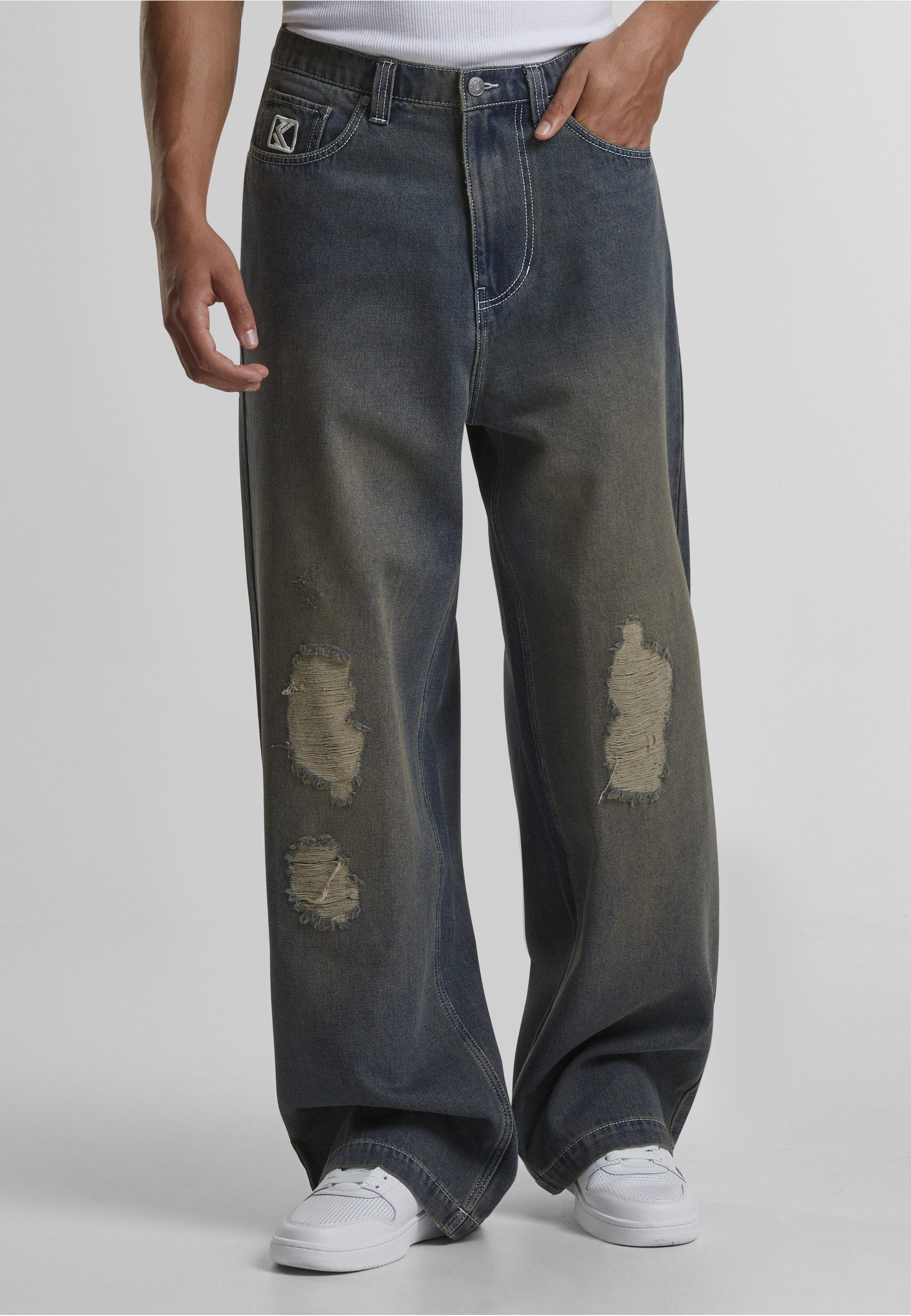 Karl Kani Bequeme Jeans Karl Kani OG Distress Relaxed Baggy