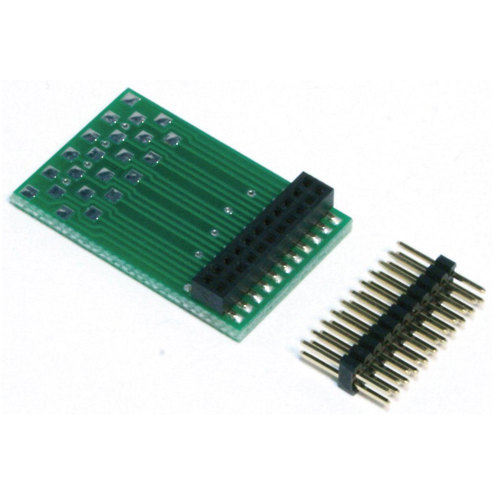 Modellbausatz TAMS Elektronik 70-01045-01-C Adapter für PluX- und 21MTC-Schnittstel