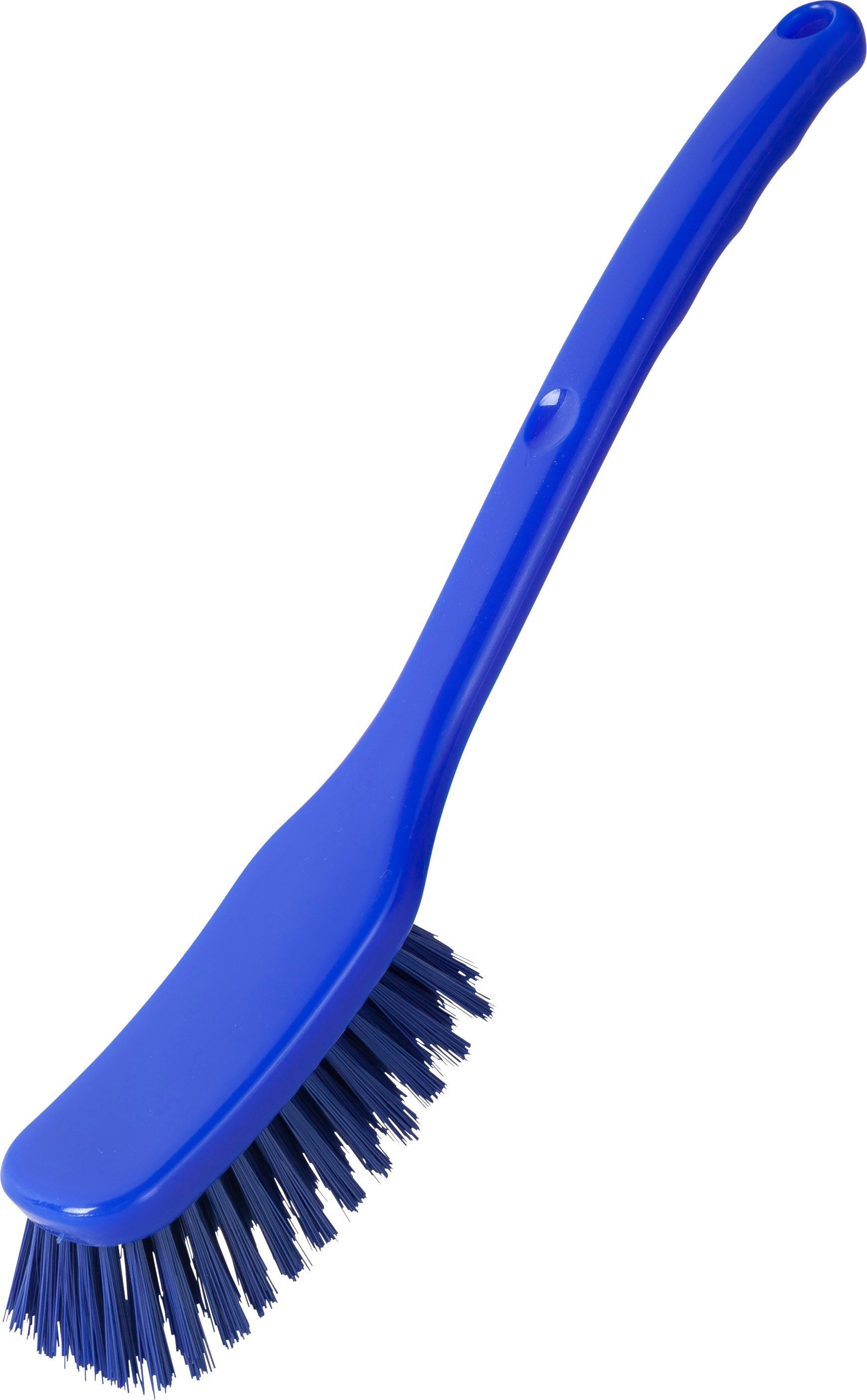 haug bürsten Reinigungsbürste Stielbürste breit - in blau - ca. 295 x 40 x 55 mm, mittlere Borstenhäre aus PBT für gründliche Reinigung - PP Material