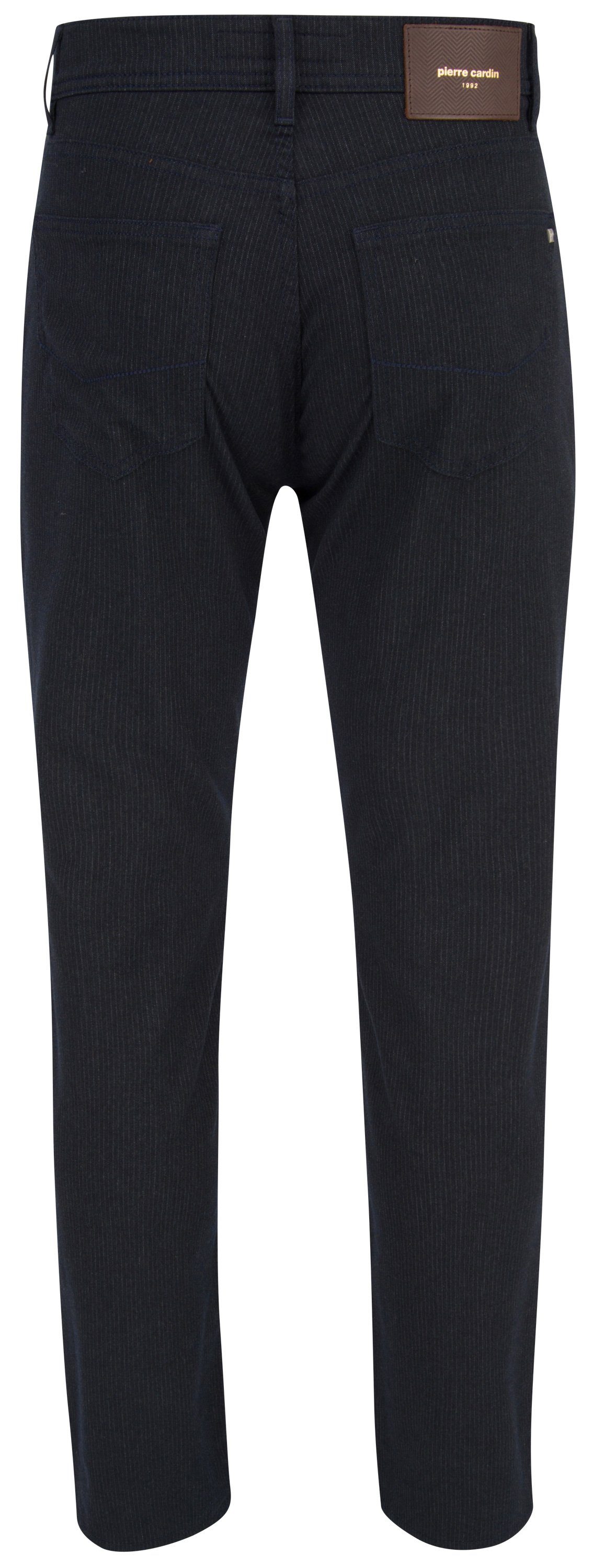Pierre Cardin 5-Pocket-Jeans PIERRE CARDIN LYON dark grey chalk stripes 309 günstig online kaufen