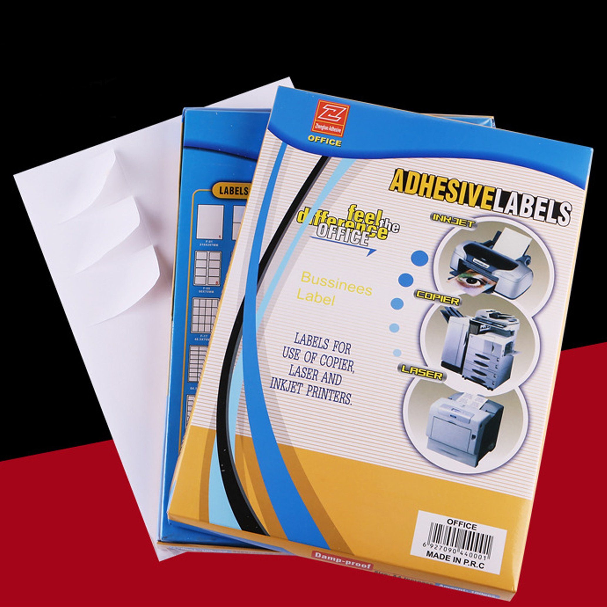 GOLDEN Etiketten GOLDEN 100 Blatt, Etiketten Selbstklebend Bedruckbar Aufkleber A4