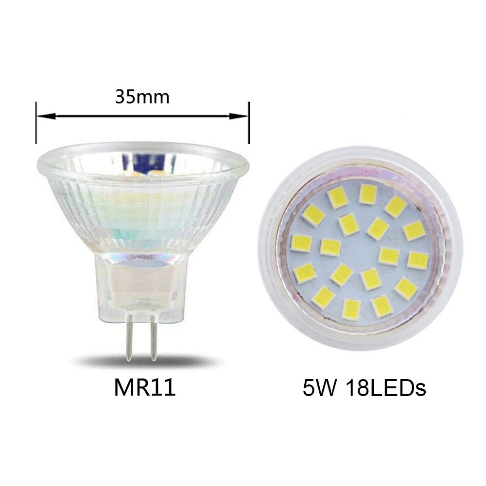 MUPOO LED-Leuchtmittel LED-Leuchtmittel LED Glühbirnen GU4-MR11,1/4/6/10er günstig online kaufen
