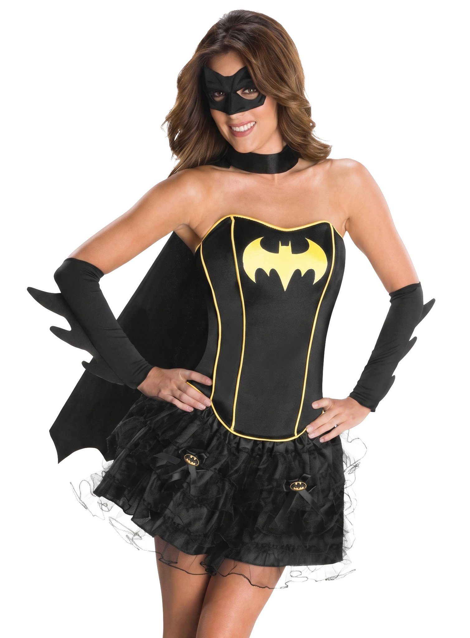 Rubie´s Kostüm Batgirl - Karneval Faschingskostüm Damen, Original lizenziertes 'Batman' Kostüm