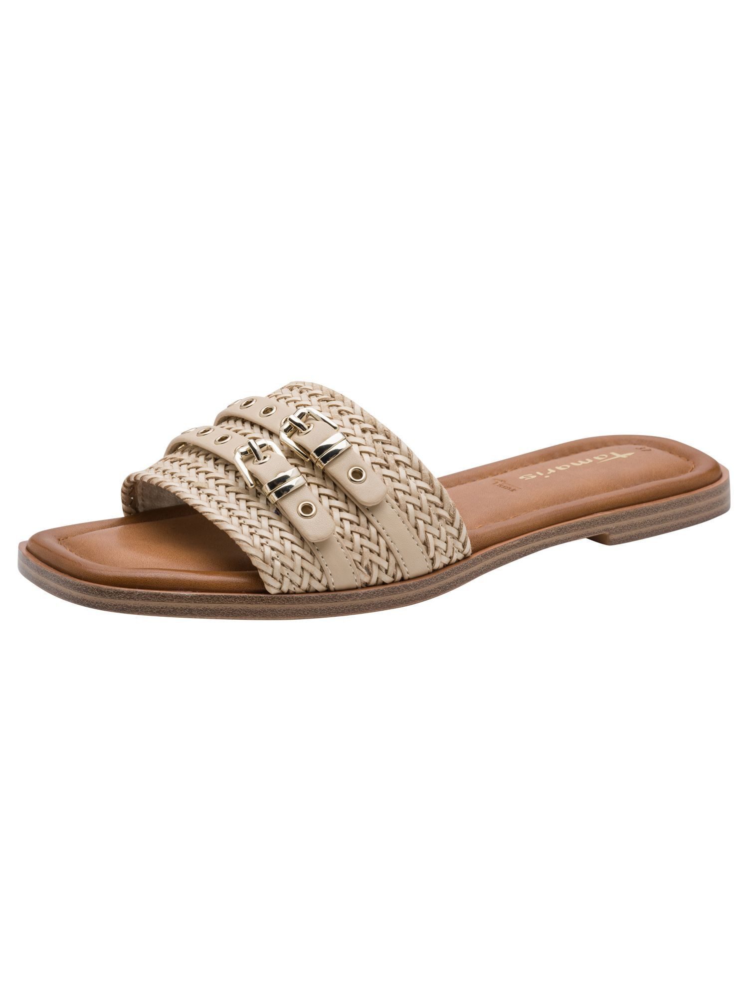 Tamaris ANTIslide, TOUCH-IT mit Blockabsatz Blockabsatz Pantolette ANTIslide