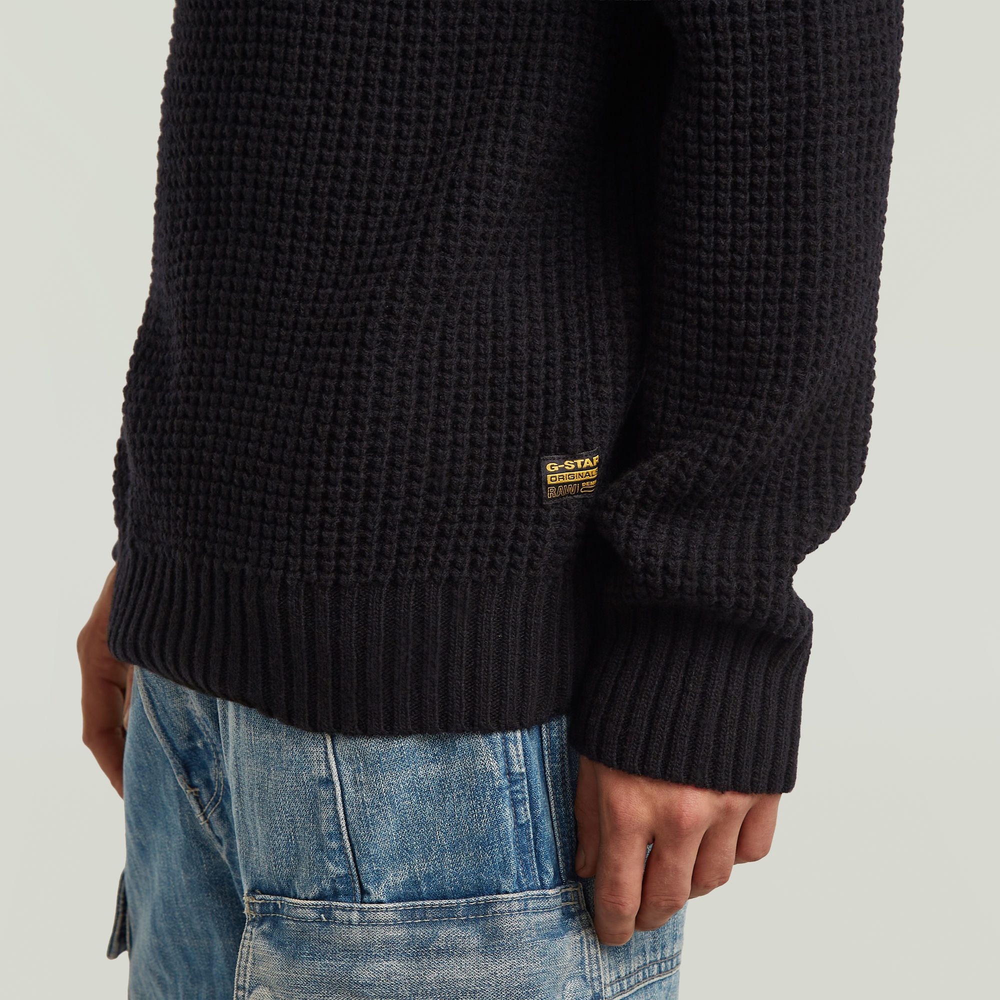 G-STAR Strickpullover Chunky Knit im Regula Fit mit Rundhals