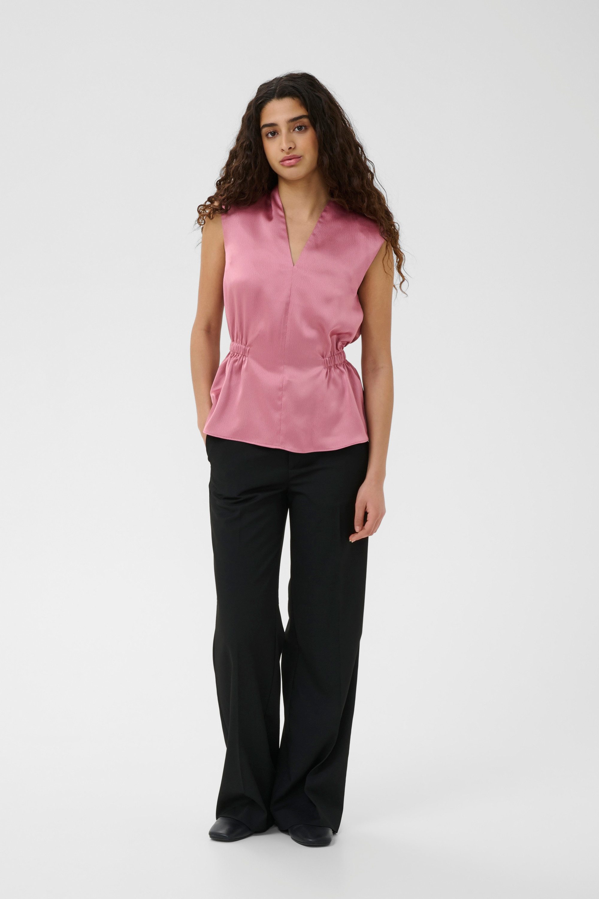 InWear Kurzarmbluse Kurzarm-Bluse BaljaIW