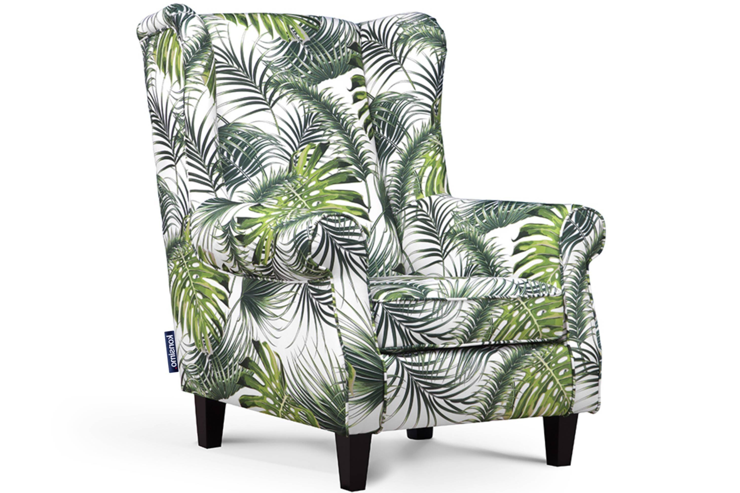 KONSIMO® Ohrensessel MILES Gepolsterter Sessel, mit günstig online kaufen