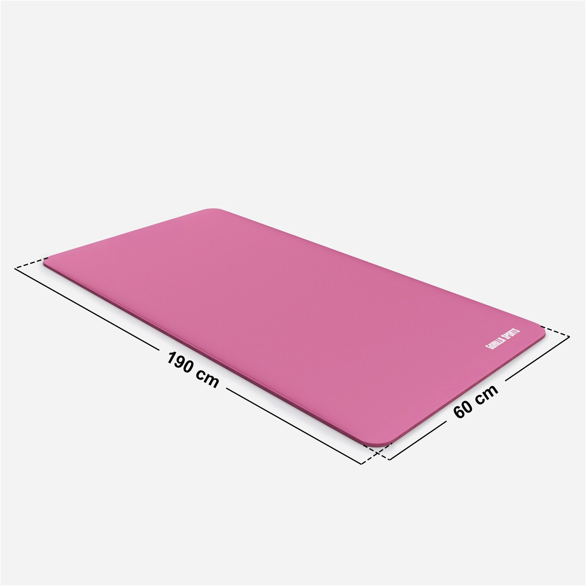 GORILLA SPORTS Yogamatte Yogamatte in verschiedenen Farben und Größen (1-St)