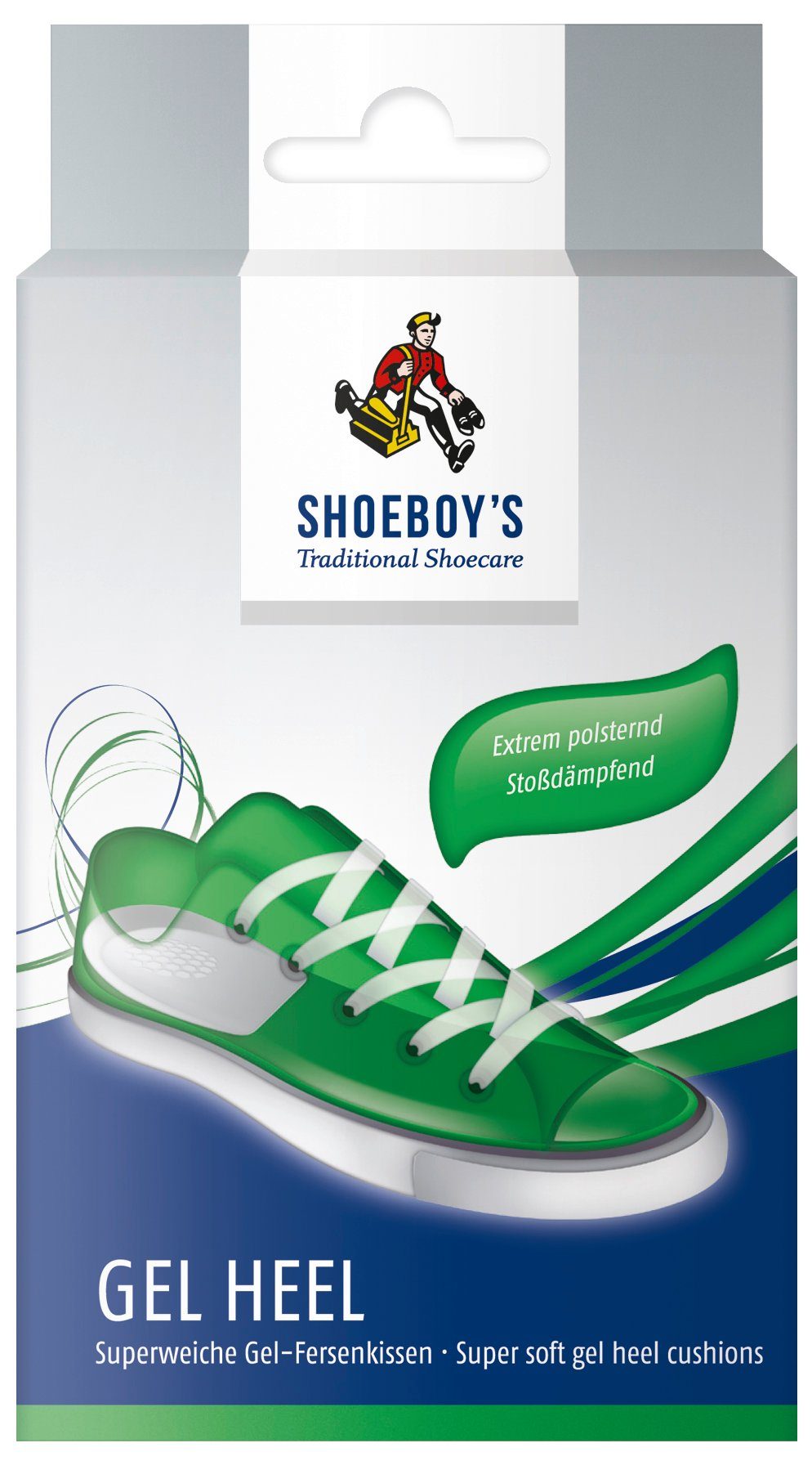 Shoeboys Gelpolster Gel Heel - Superweiche Gel-Fersenkissen (1-tlg)