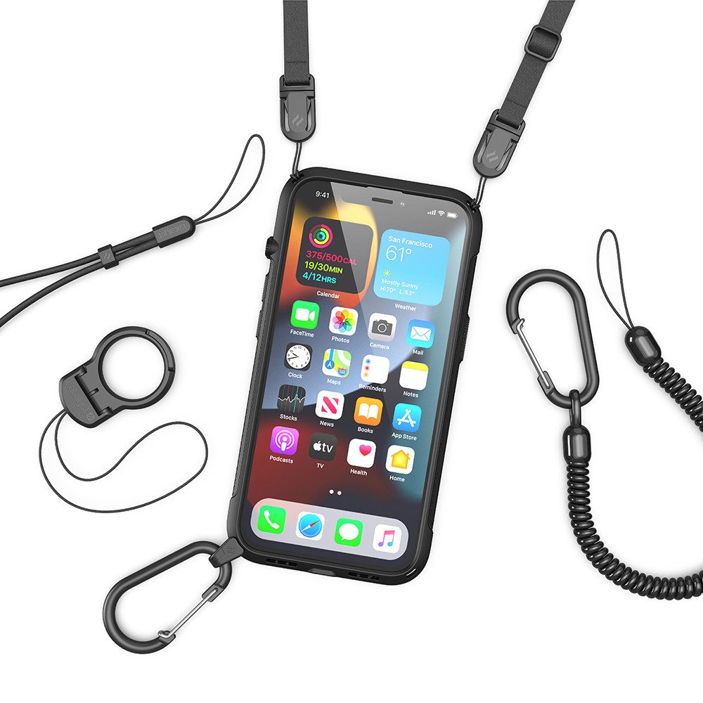 Catalyst Smartphone-Hülle Vibe Case, für iPhone 13 Pro Max, Stealth Black