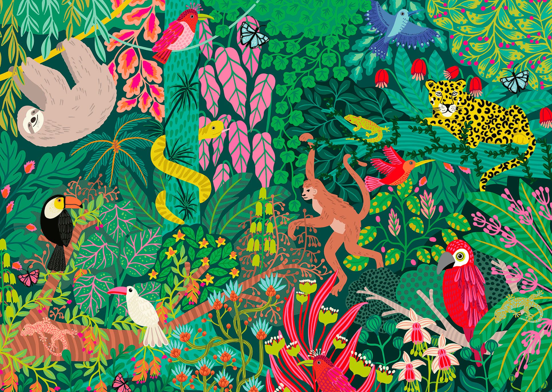 Ravensburger Puzzle Magischer Regenwald, 1000 Puzzleteile, Made in Germany günstig online kaufen