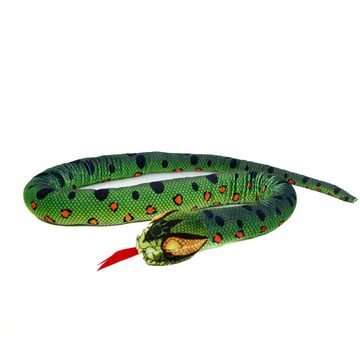 Cornelißen Kuscheltier Kuscheltier Schlange Anakonda grün 150 cm