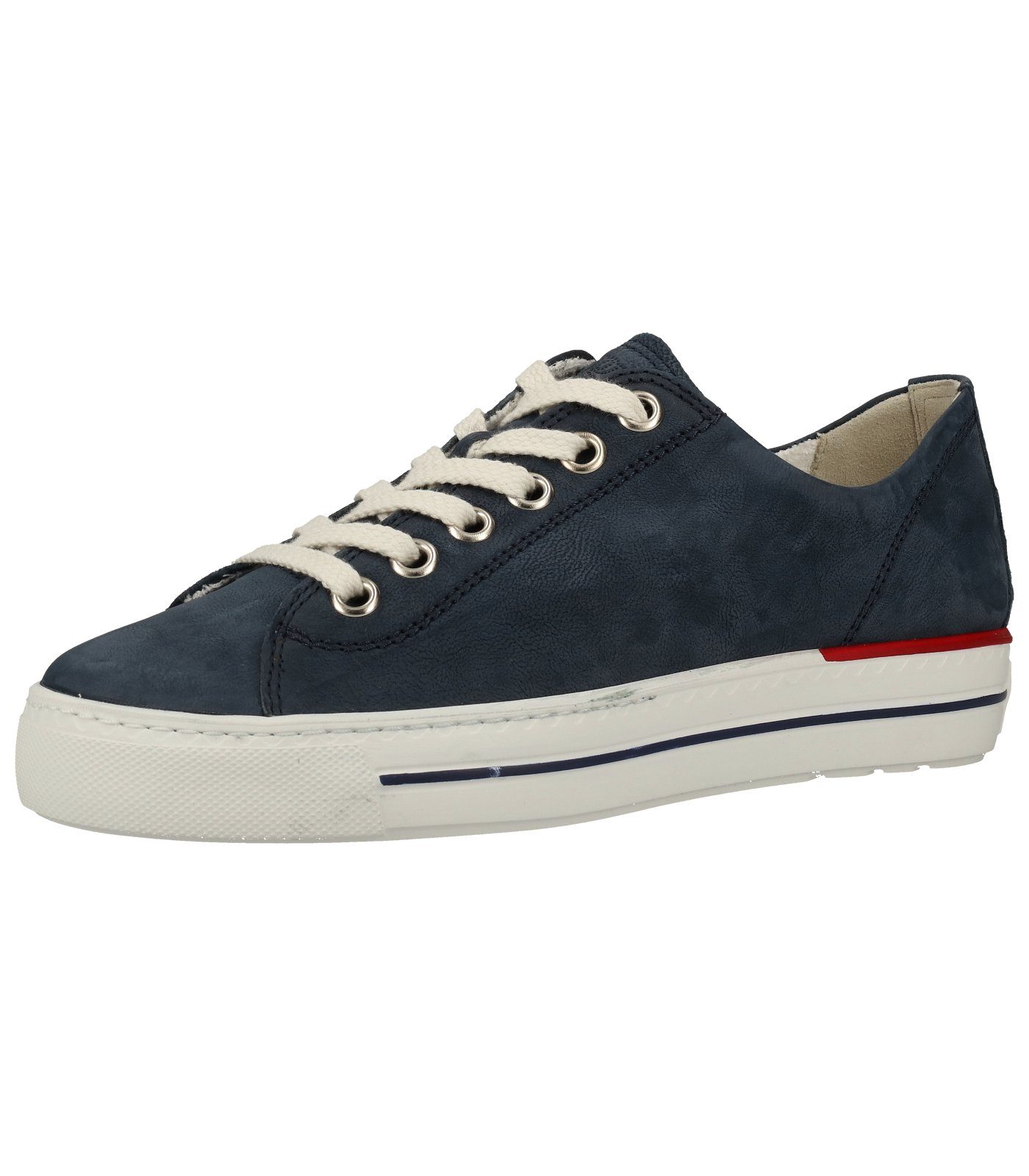 Nubukleder Dunkelblau Green Paul Sneaker Sneaker