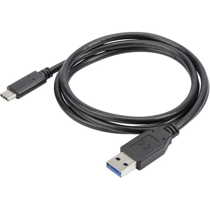 Digitus USB-C Lade-/Datenkabel (USB 2 Typ-C zu USB A) USB-Kabel