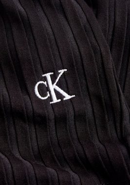 Calvin Klein Jeans Langarmshirt mit durchgehendem Reißverschluss