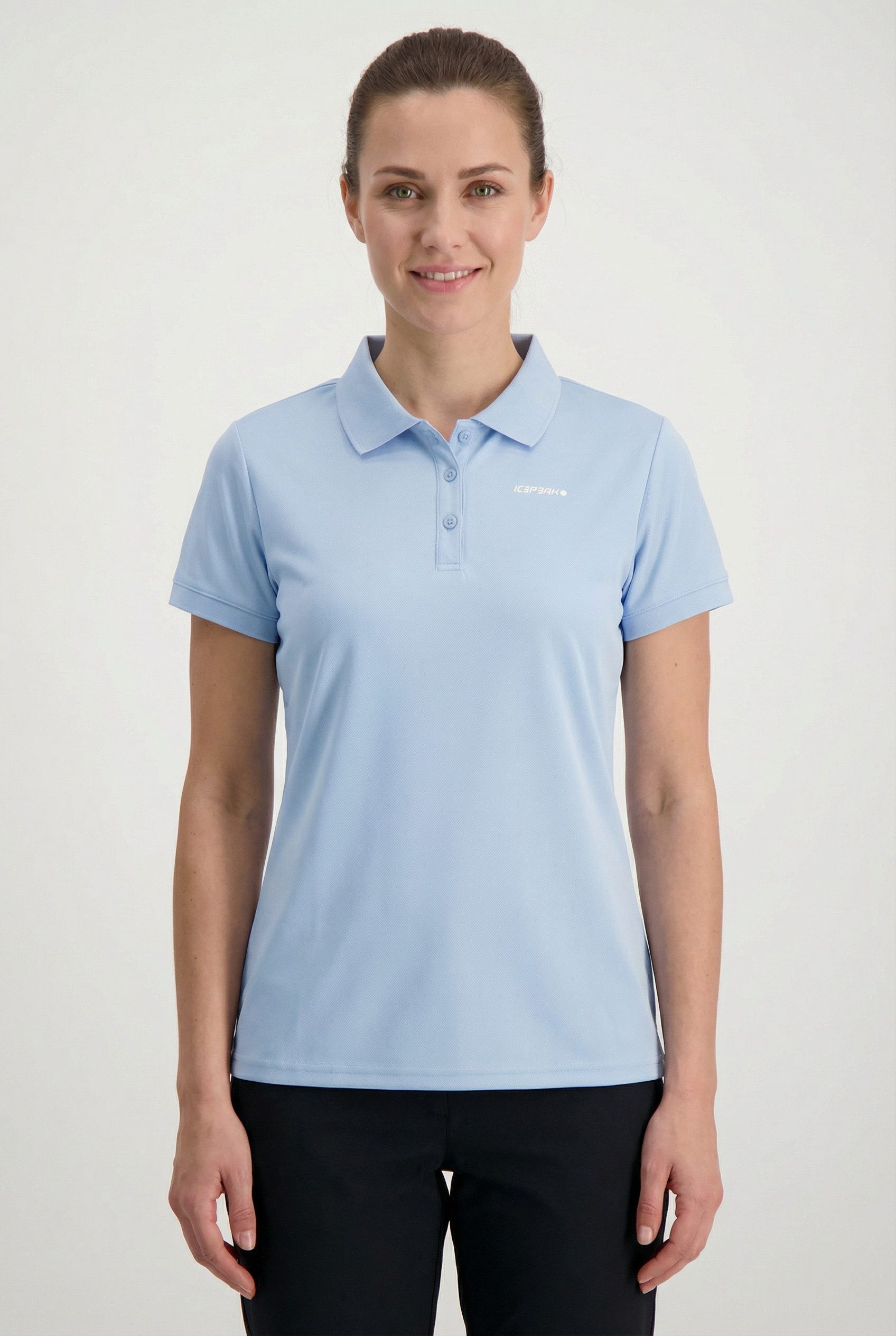 Icepeak Poloshirt BAYARD sportlicher Stil, aus Polyester, schnelltrocknend, pflegeleicht