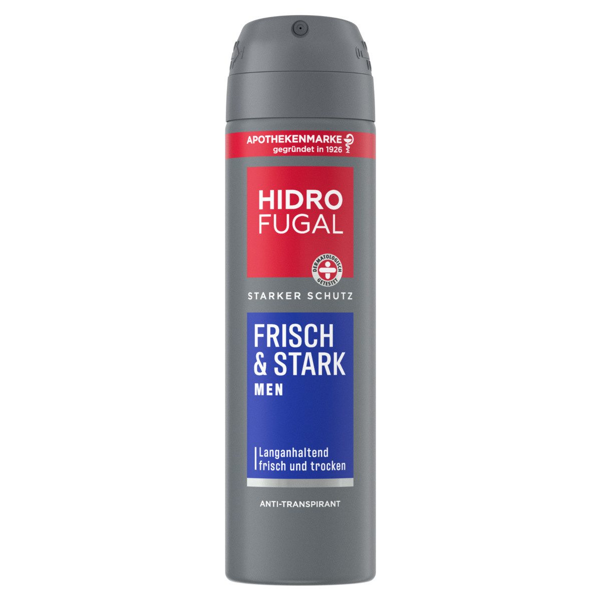 Hidrofugal Deo-Spray Deo Men Frisch & Stark Spray 4x150ml, 4-tlg.