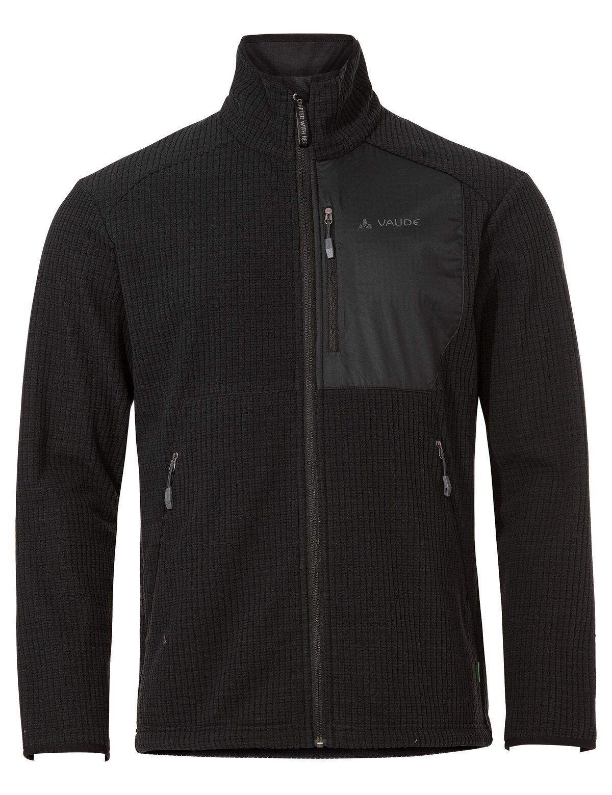 Klimaneutral VAUDE Fleece (1-St) black Neyland Men's Jacket kompensiert Outdoorjacke