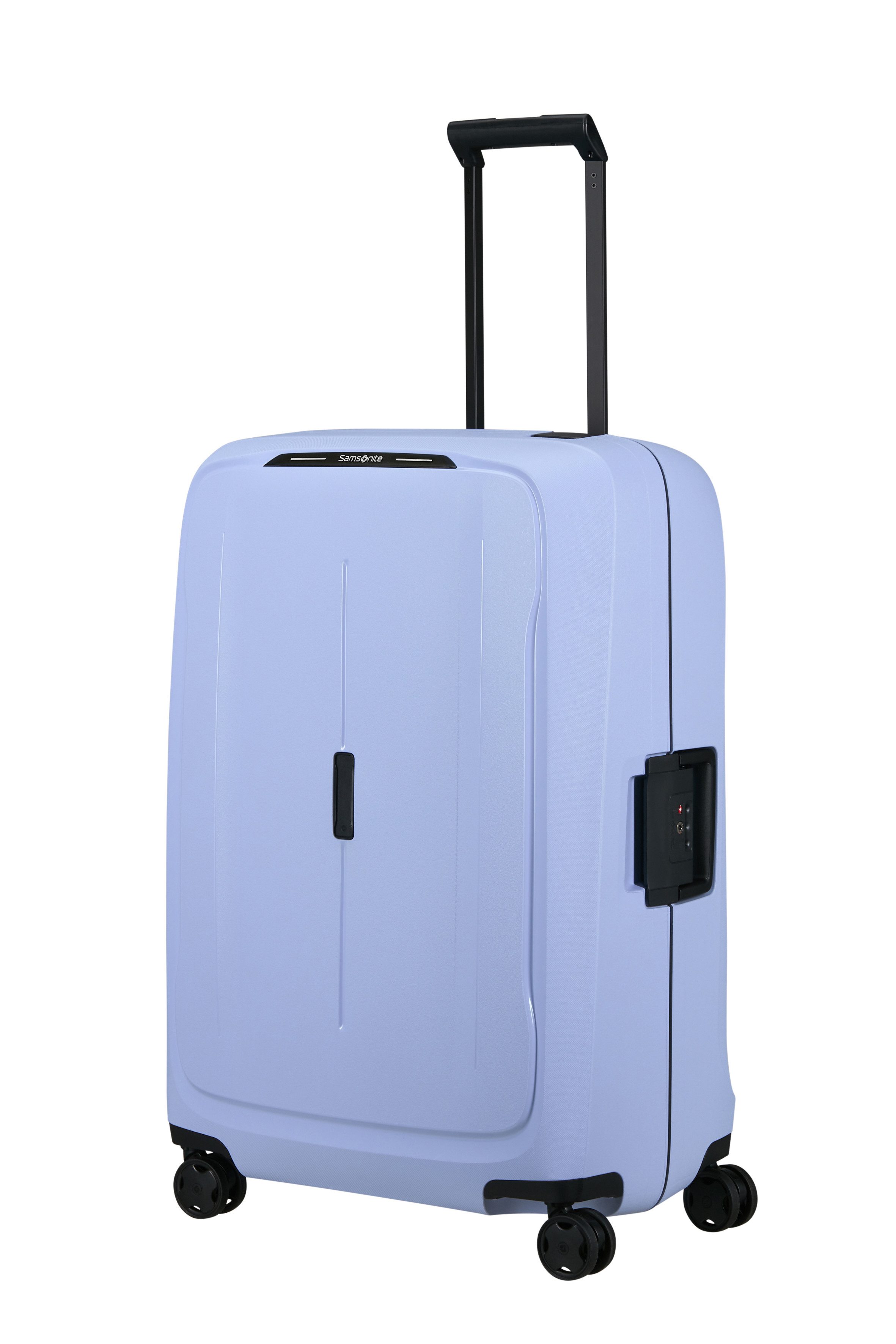 Samsonite Hartschalen-Trolley ESSENS, verschiedene Größen und Farben, 4 Rollen, mit robustem Polypropylen-Gehäuse, mit mehreren Fächern