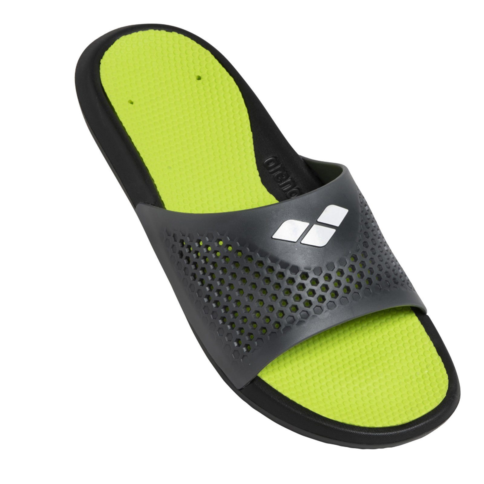 Arena Bruno Badepantolette mit perforierter Oberseite und Abflusslöcher günstig online kaufen