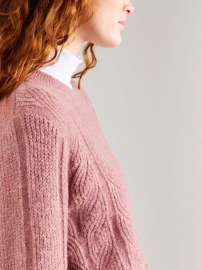 JDY Strickpullover FREJA (1-tlg) Lochmuster