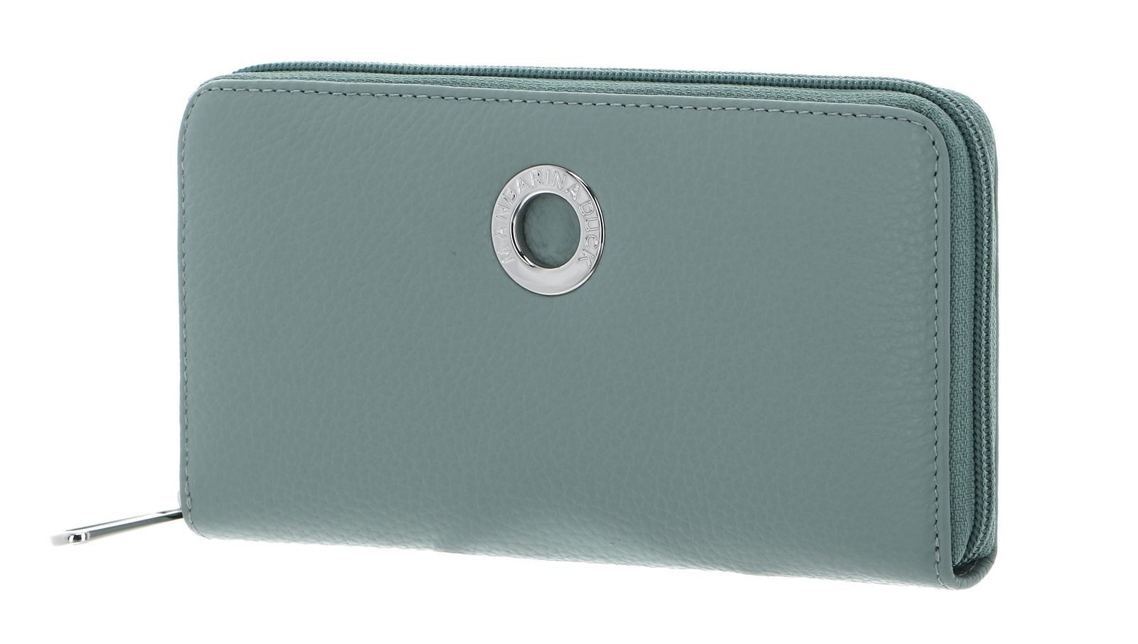 Mandarina Duck Geldbörse Zip Around Wallet, aus echtem Leder