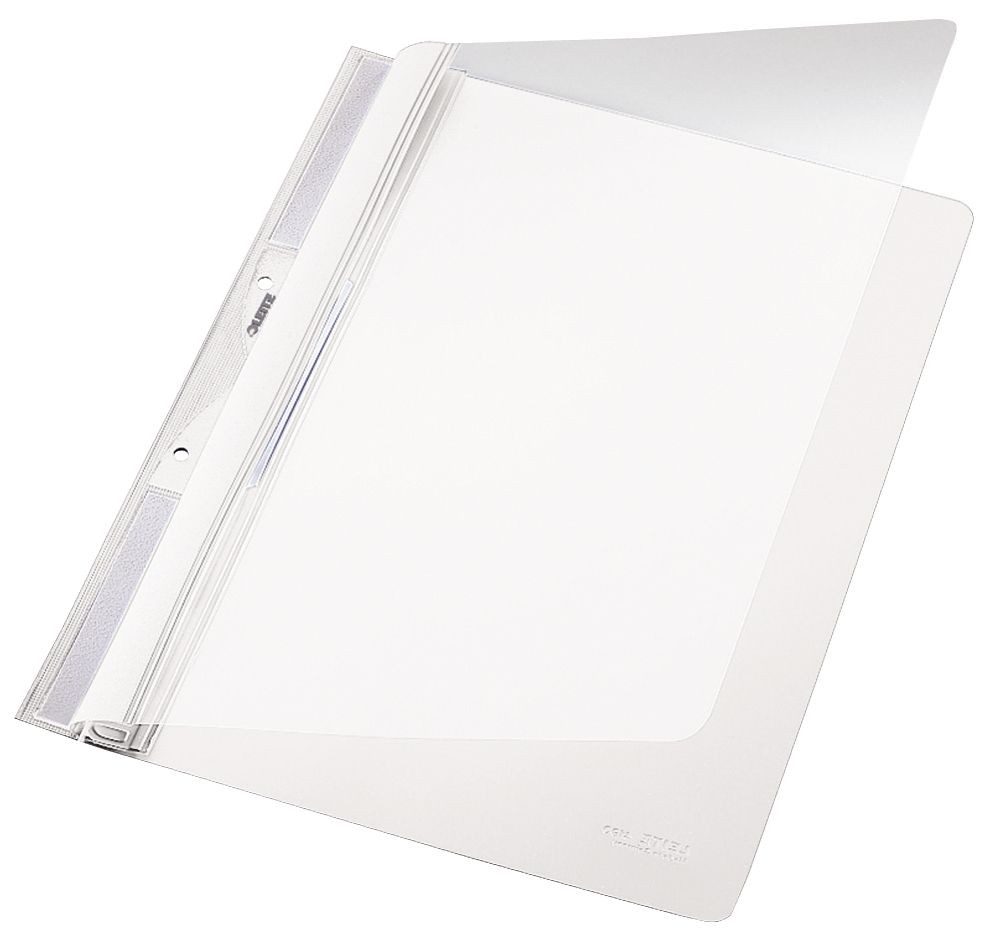 LEITZ Hefter 4190 Einhängehefter Universal - A4, 250 Blatt, PVC, weiß