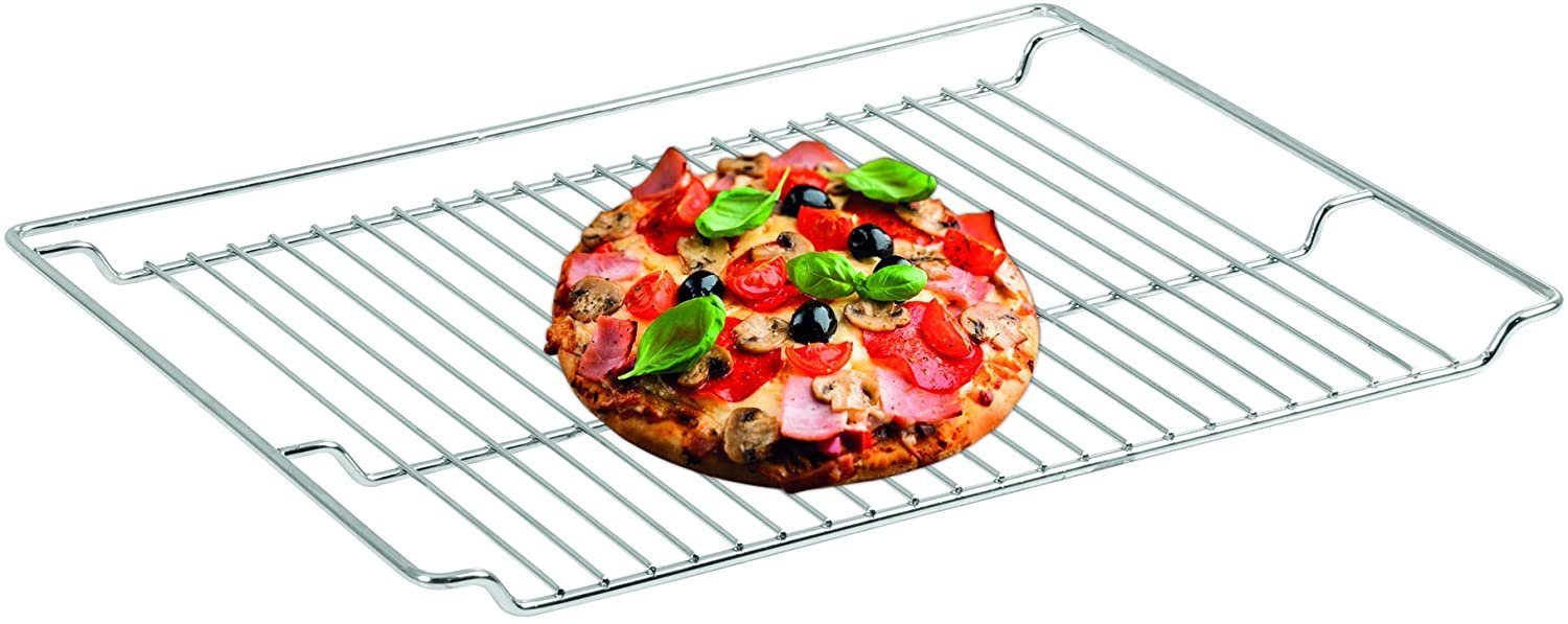 ICQN Backofenrost 465 x 375 mm Gitter, Stahl, (1-St), Passend für Bosch, Siemens, Neff, Constructa, Beko, Samsung, Teka