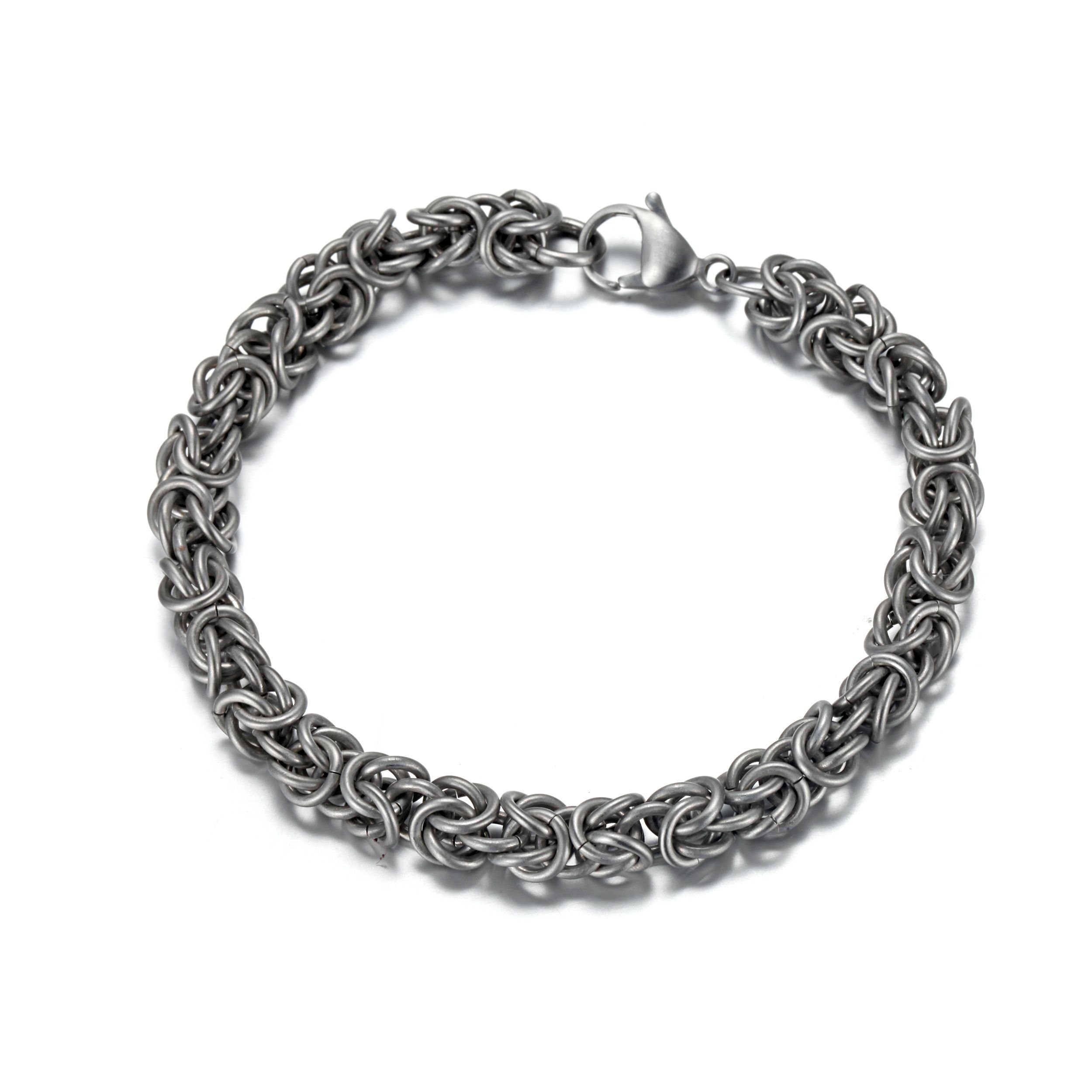 Kingka Königsarmband Königskette Armband aus Edelstahl