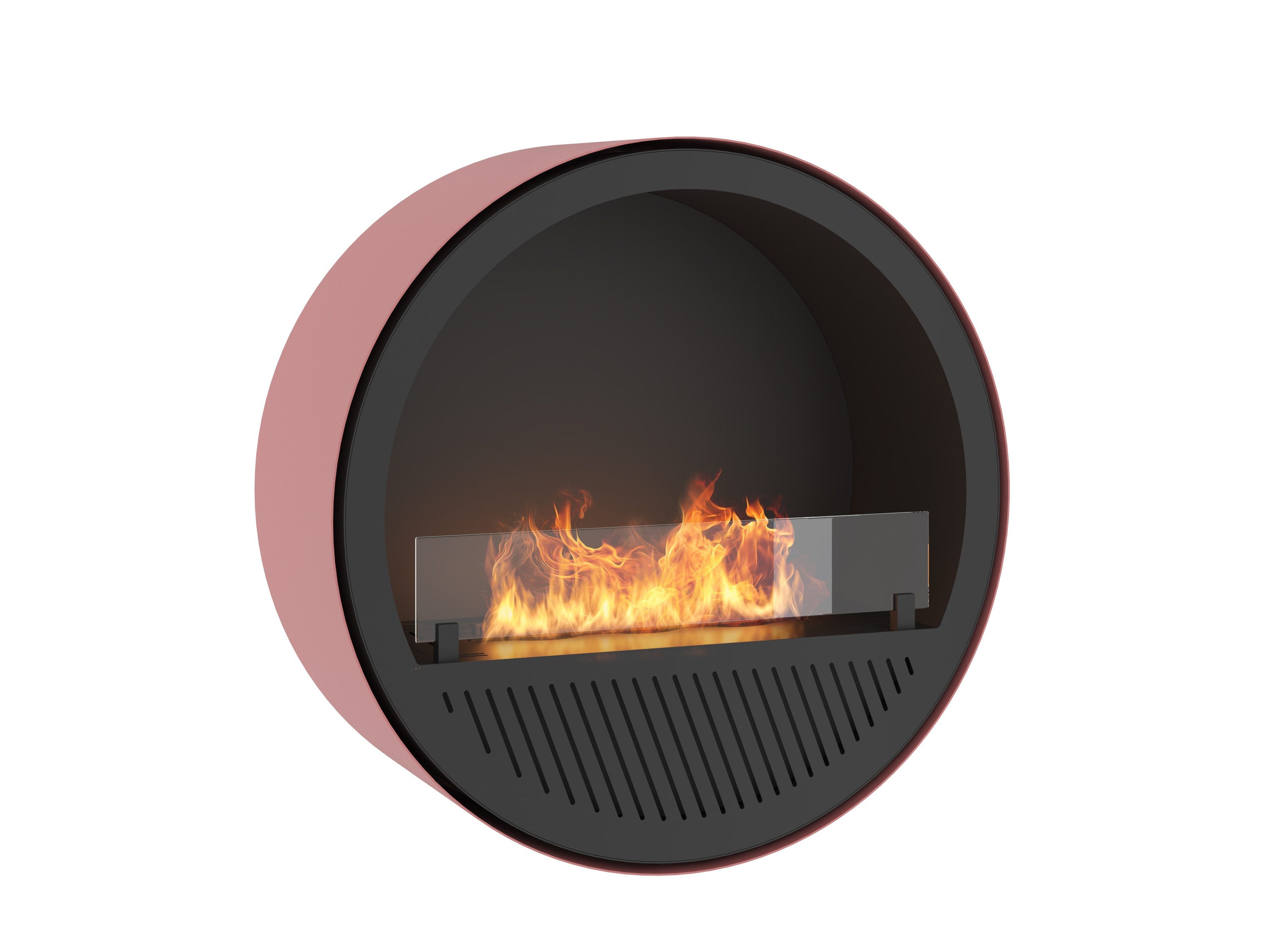 Infire Echtfeuer-Dekokamin Incyrcle Slim Wall Ethanolkamin, bis 2 KW Heizleistung, TÜV zertifiziert