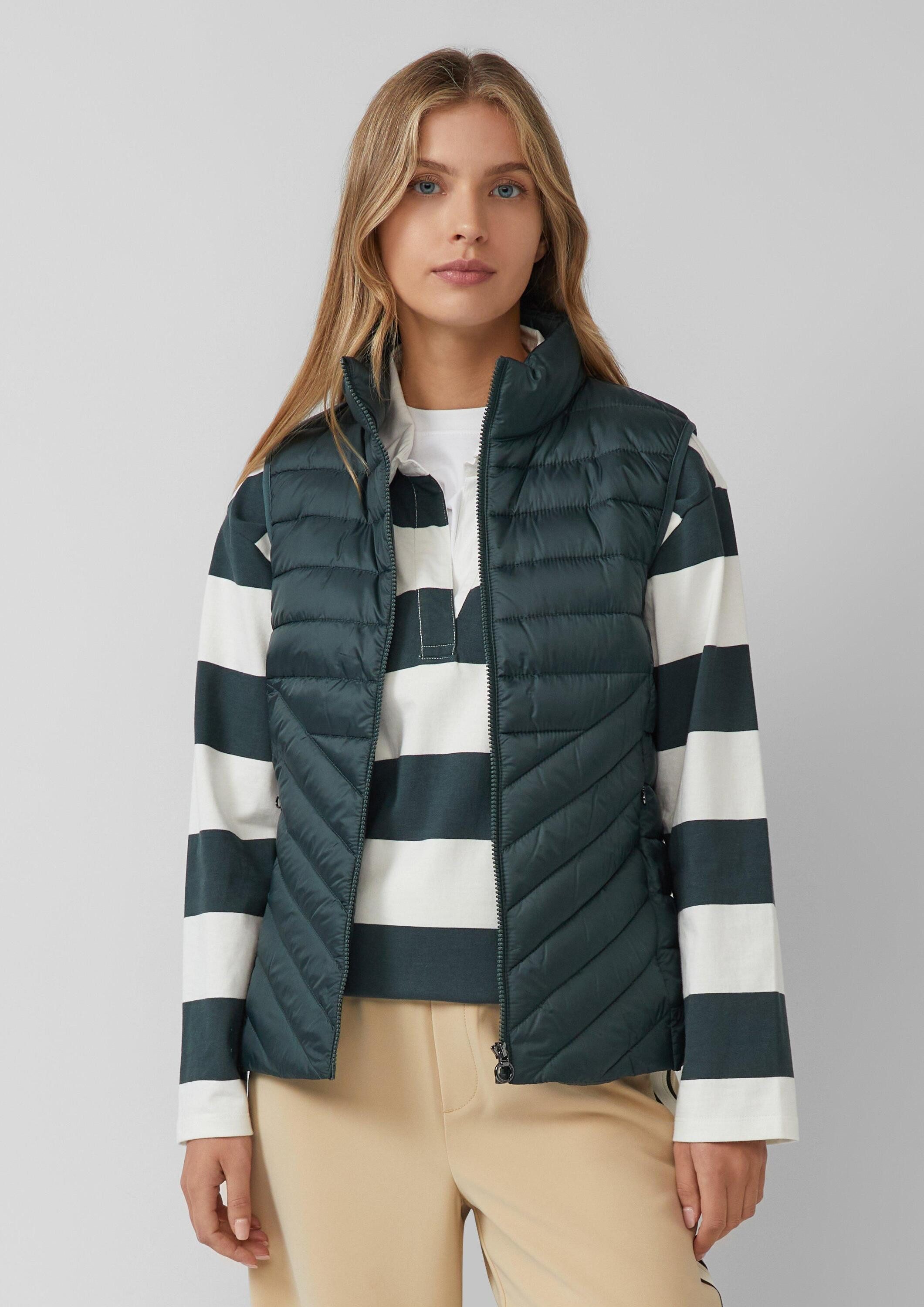 s.Oliver Outdoorjacke Outdoor-Weste Packbare leichte Steppweste günstig online kaufen