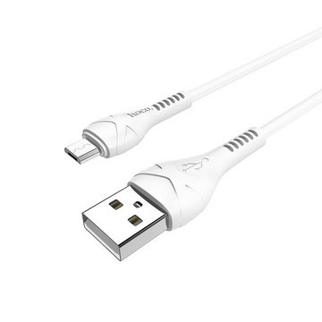 HOCO X37 USB Daten & Ladekabel bis zu 2.4A Ladestrom Smartphone-Kabel, micro USB, USB Typ A (100 cm), Hochwertiges Aufladekabel für Samsung, Huawei, Xiaomi uvm.