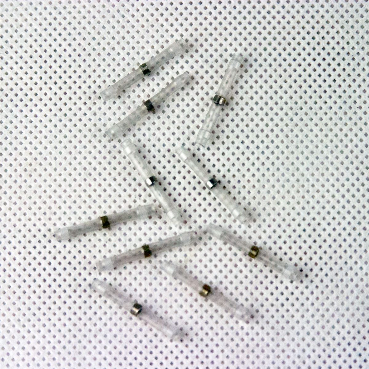 world-trading-net Lötkabelschuh 100 Lötverbinder, transparent, für 0,3-0,8mm² – Bild 2 von 5