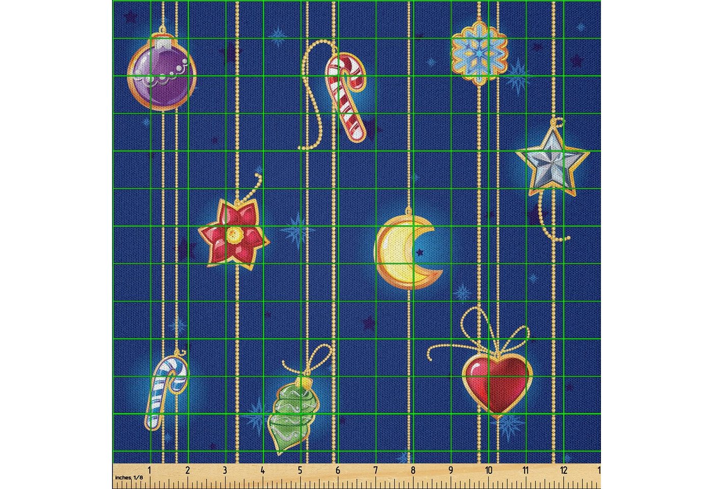 Thumbnail - Abakuhaus Stoff DIY Bastler Stoff für Dekorationszwecke, Weihnachten Weihnachten Objekte Kunst