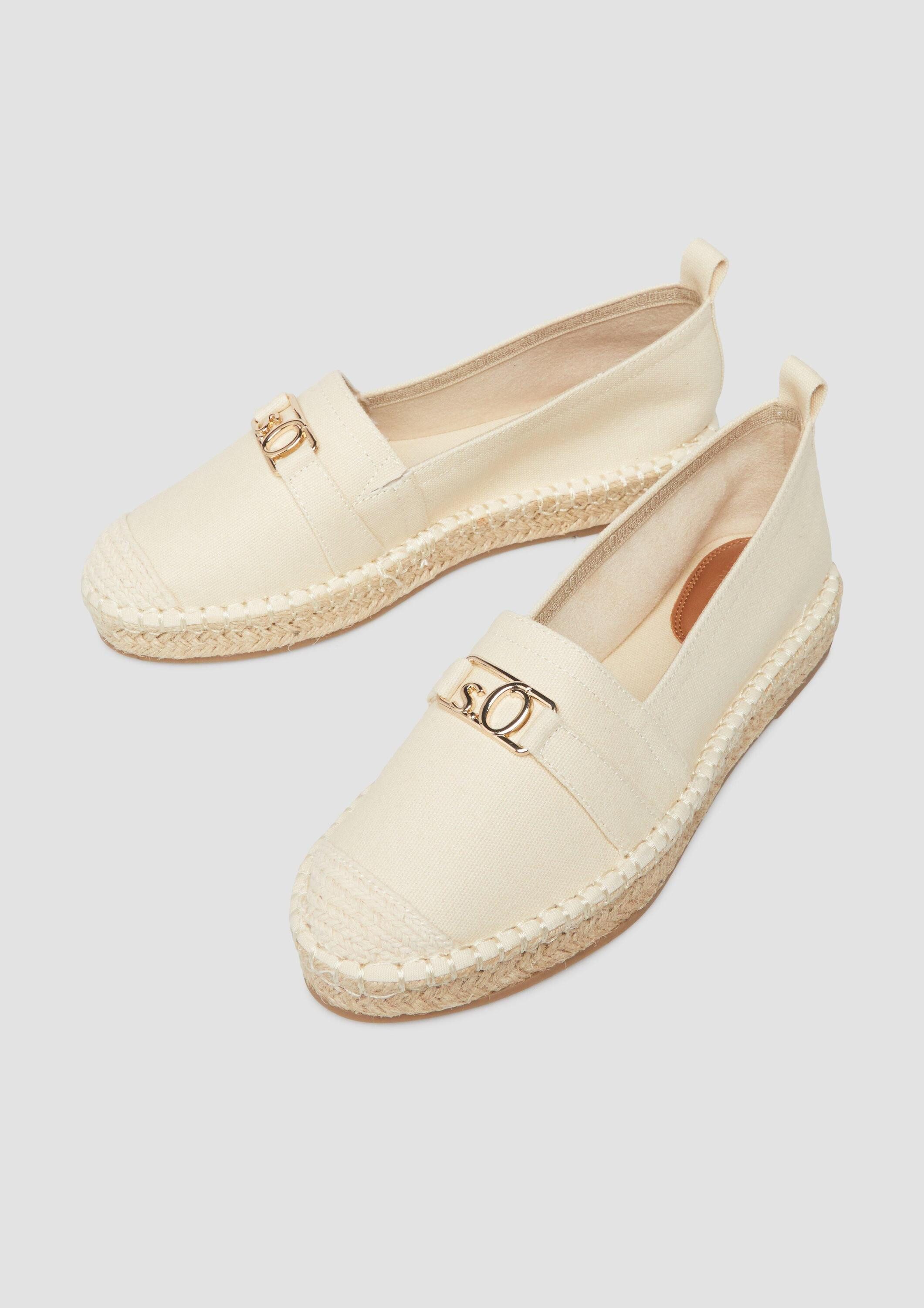 s.Oliver Slipper Schnürschuh Halbschuhe aus Textil