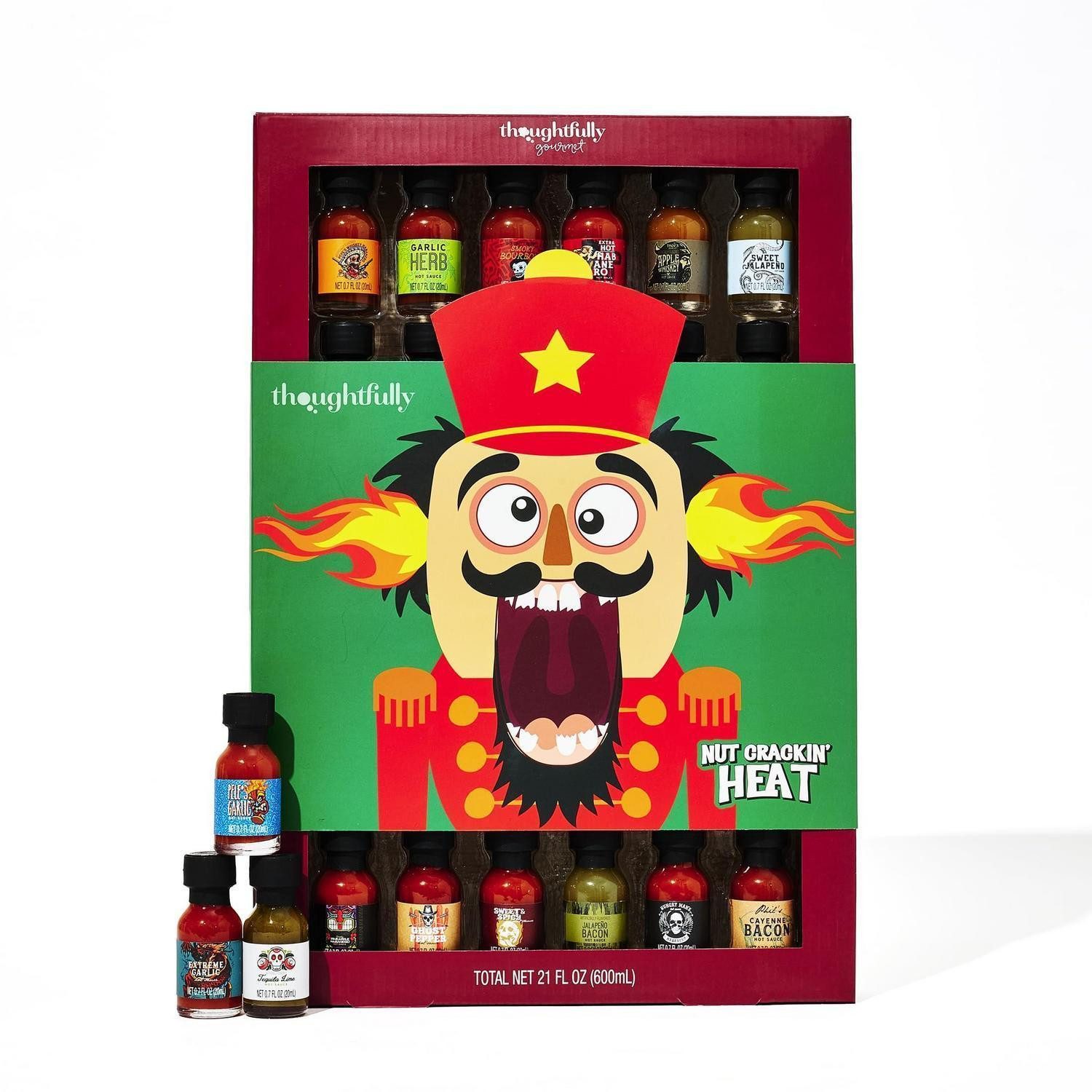 LuxusKollektion Geschenkbox Hot Sauce Set Weihnachtsedition 30 Sorten