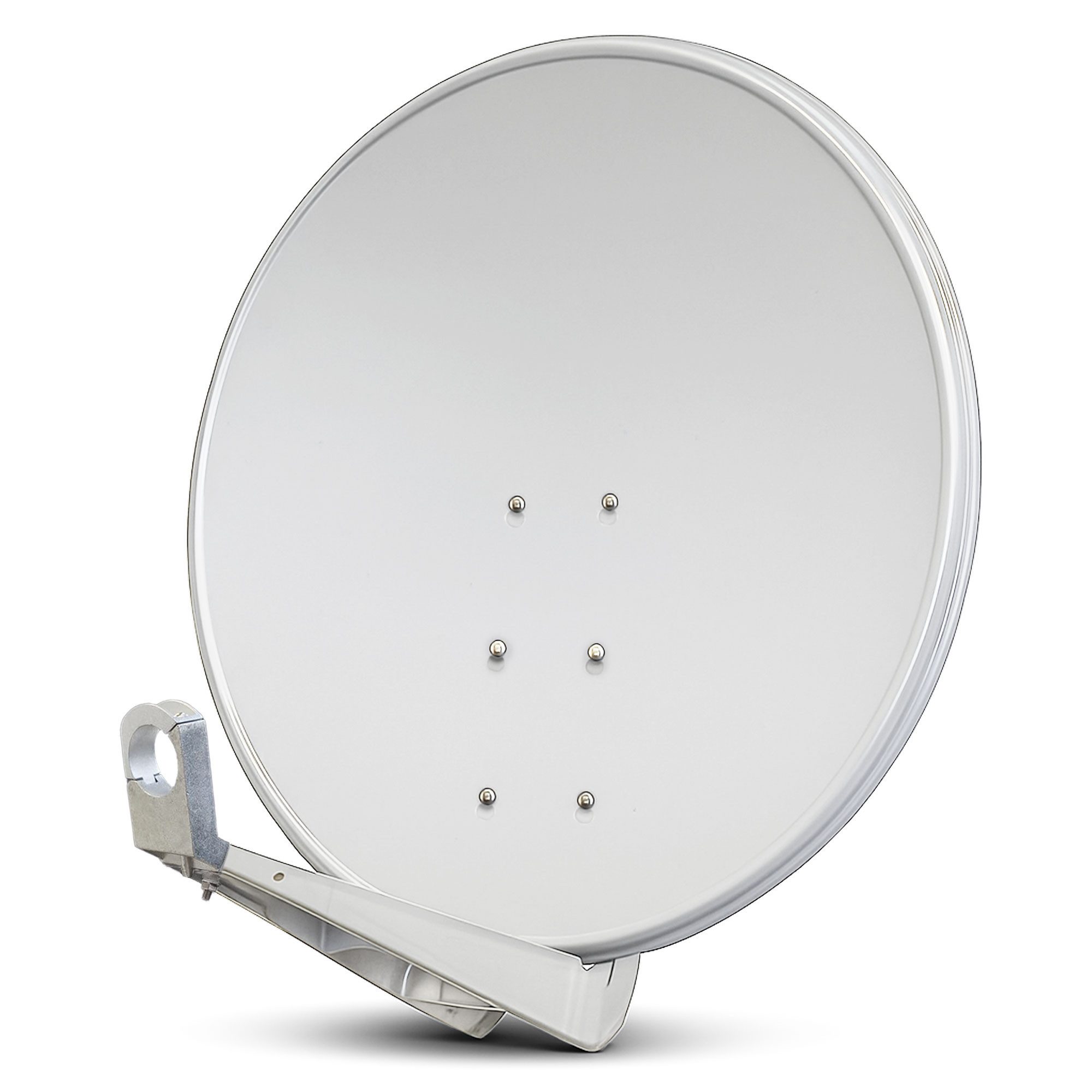 DELUXE100 Satellitenantenne 100 cm Aluminium Hellgrau SAT-Antenne