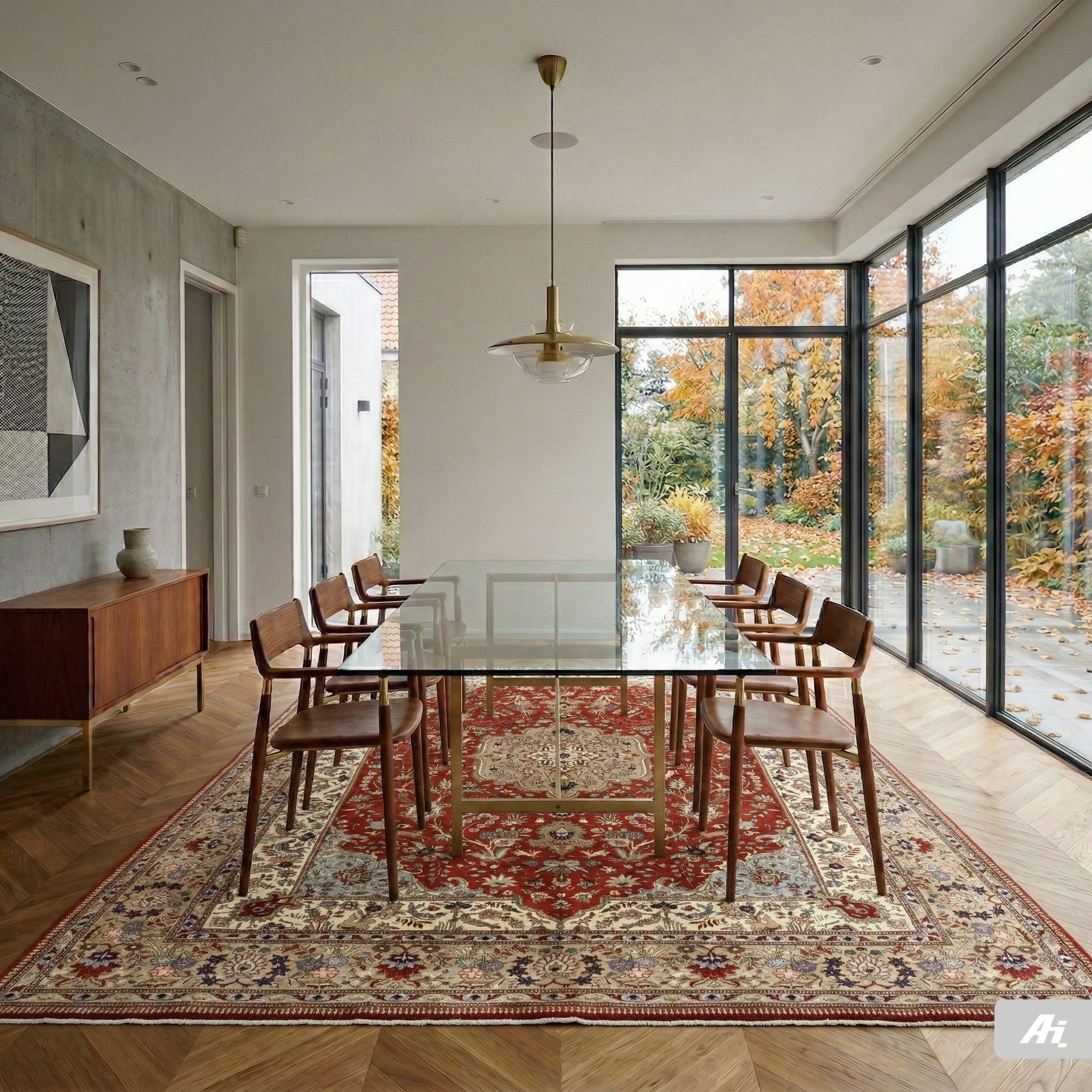 Carpet Avenue Teppich Tabriz Tabatabai Patina 378x304, Rechteck, Höhe: 7 mm