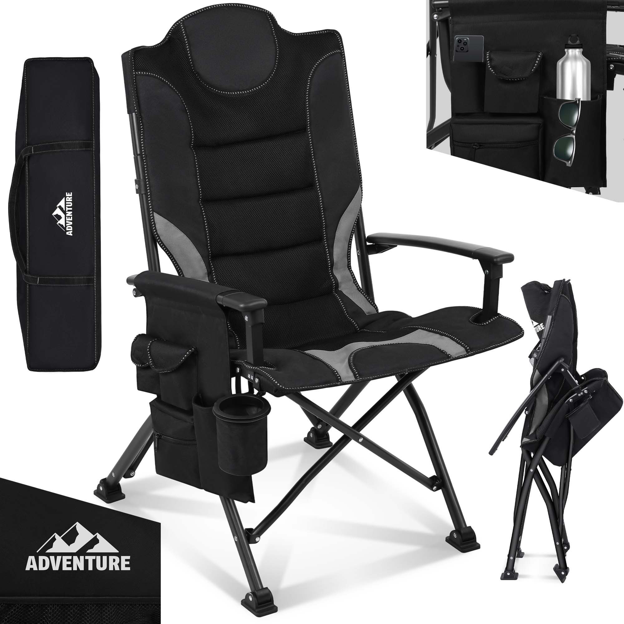 Campingstuhl faltbar bis 150kg inklusive Tragetasche