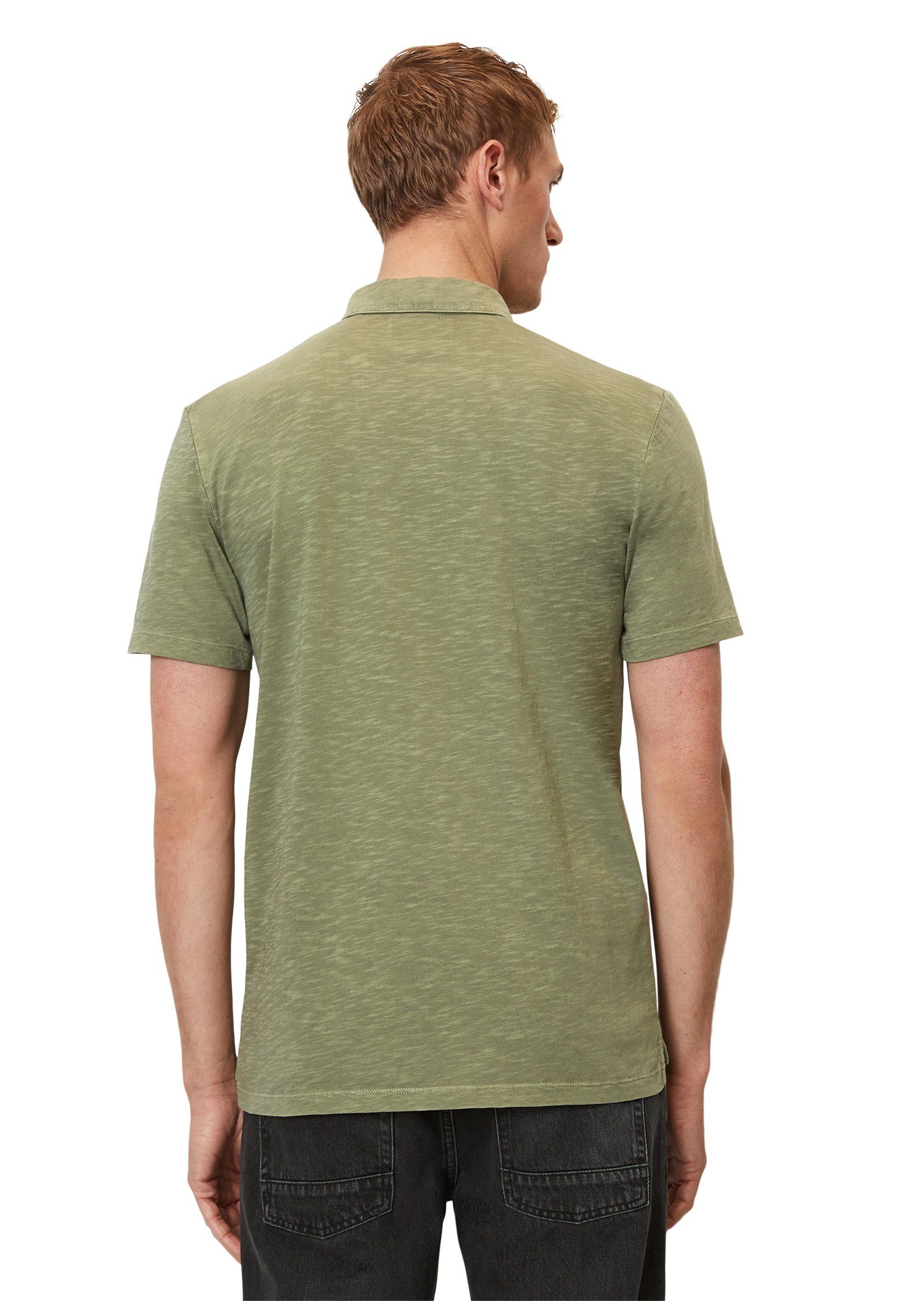 Marc O'Polo aus hochwertiger Bio-Baumwolle Poloshirt green