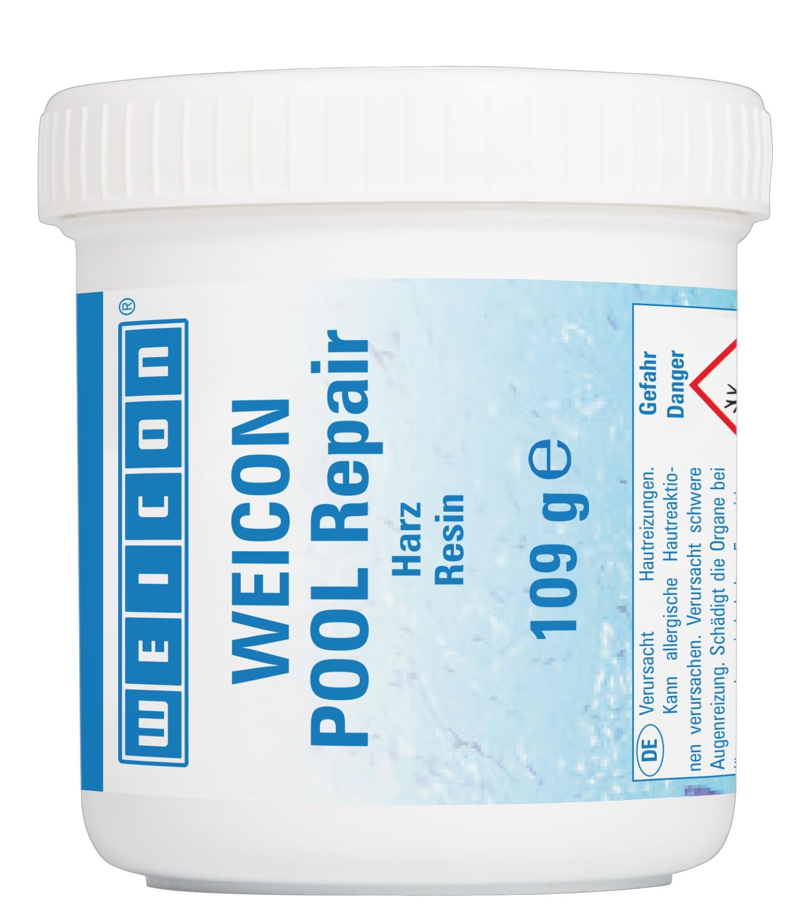 WEICON Unterwasser-Reparaturset Pool Repair-Kit, Plastik-Stahl, sehr gute Haftung, für nasse Oberflächen