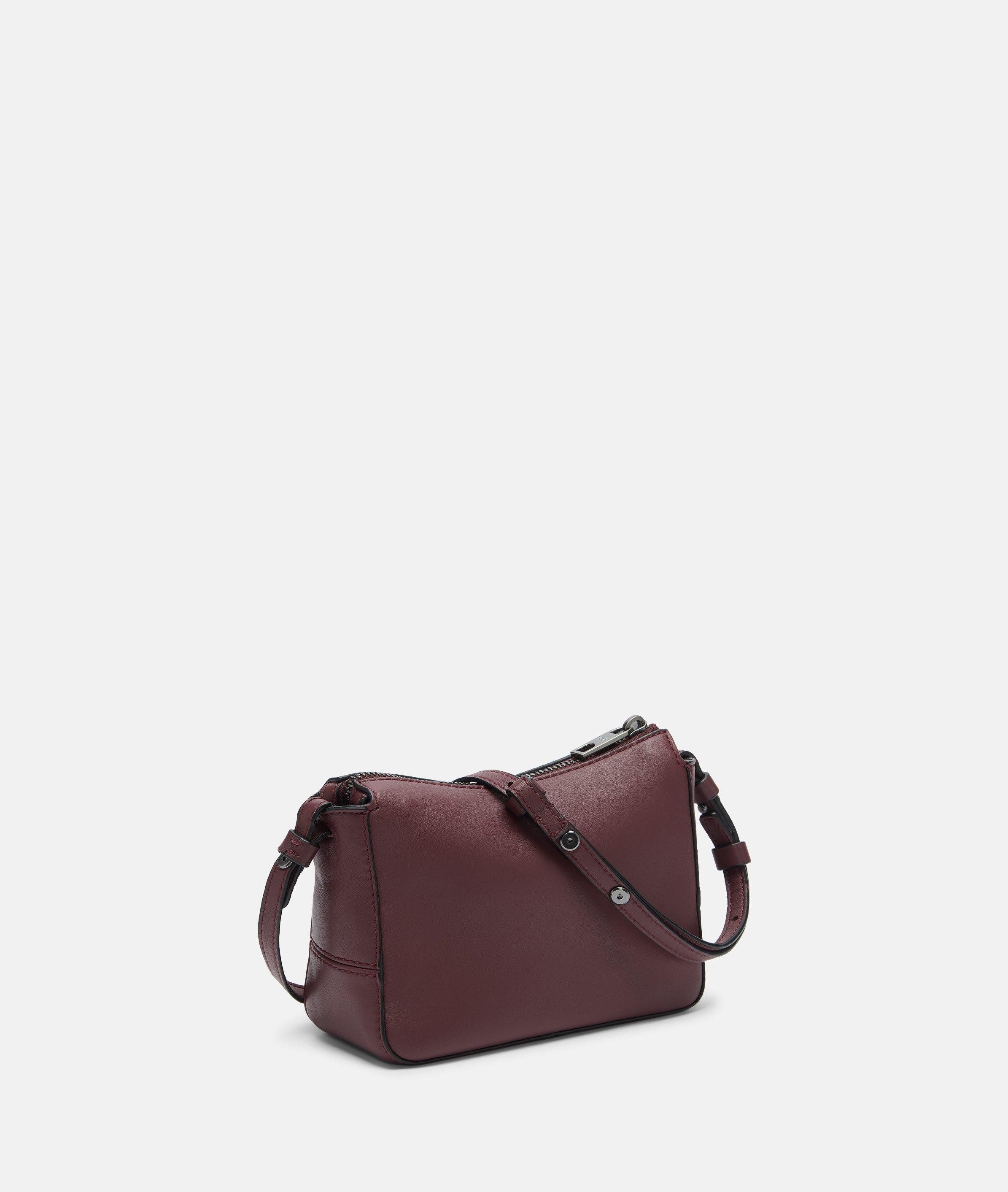 Liebeskind Berlin Umhängetasche Sky II Crossbody XS, Kleine Umhängetasche aus Leder