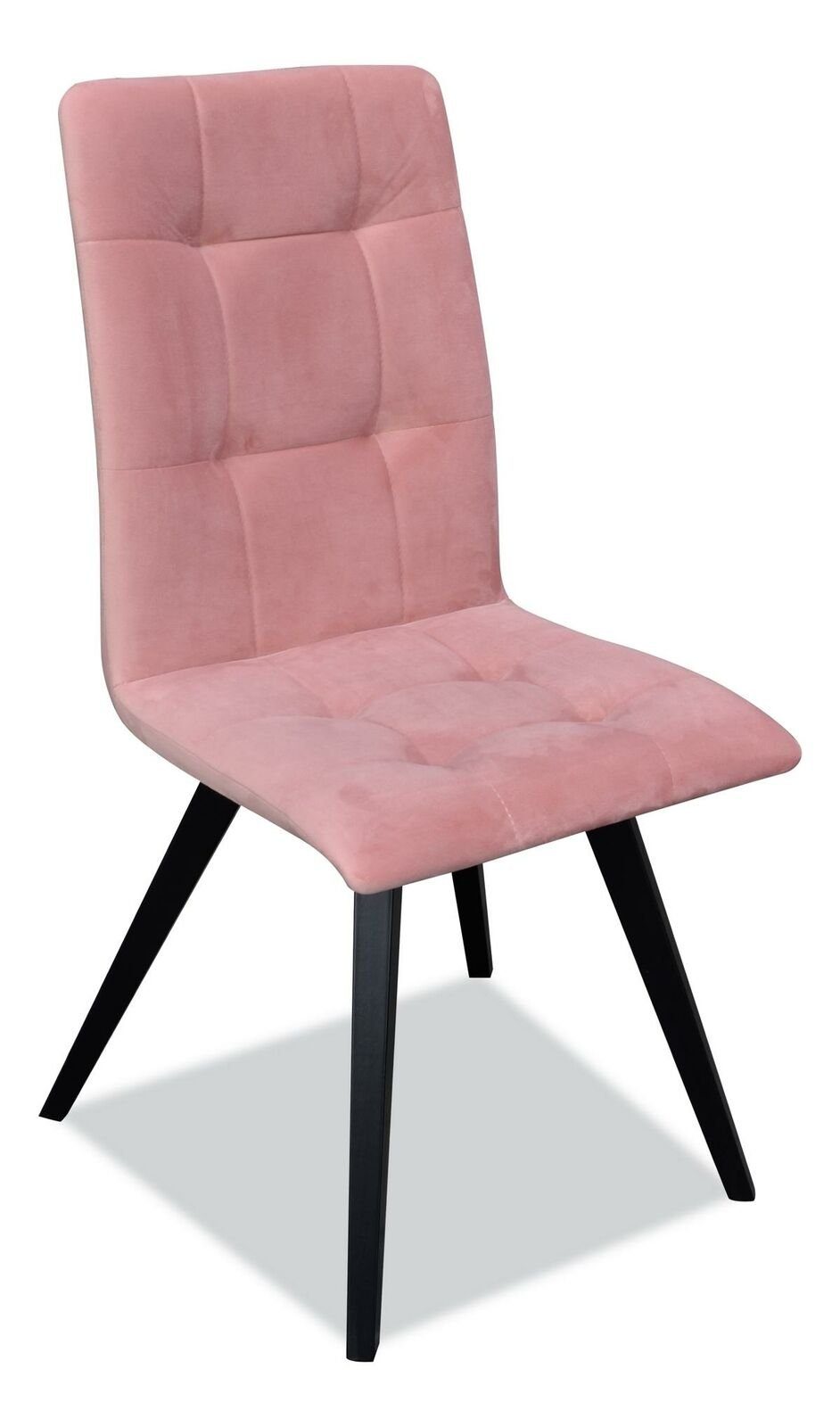 JVmoebel Stuhl, Stuhl 8x Esszimmer Club Fernseh Textil Sessel Lounge Rosa Neu Set Sitz Polsterstuhl