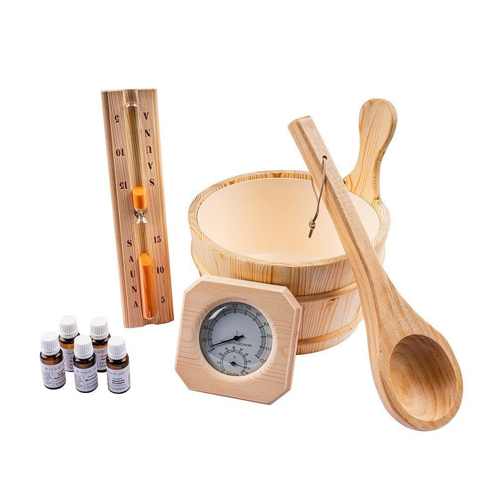 HOME DELUXE Sauna-Aufgussset SAUNAZUBEHÖR 10 TLG. günstig online kaufen