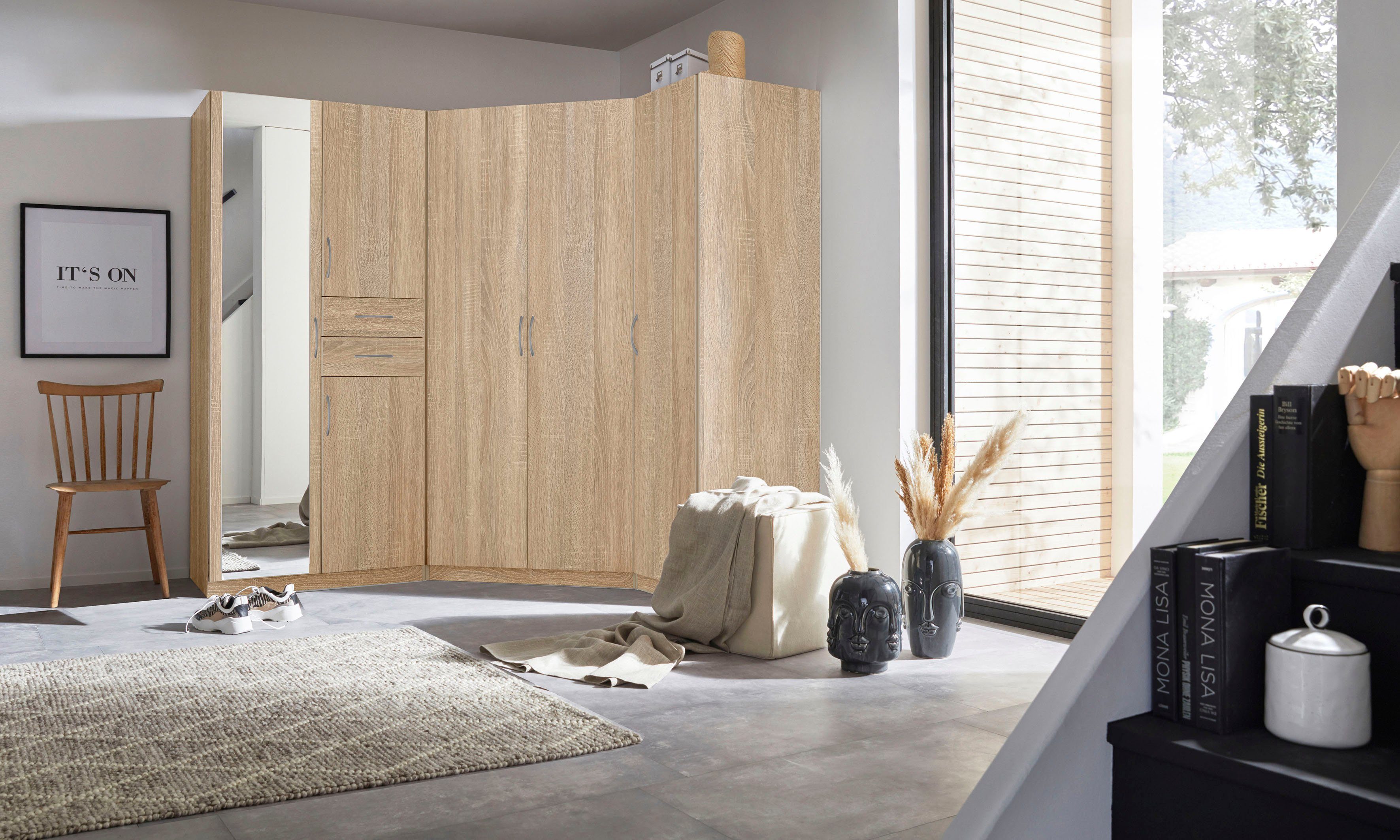Wimex Schrank-Set Bitburg, (Set, 3-St)
