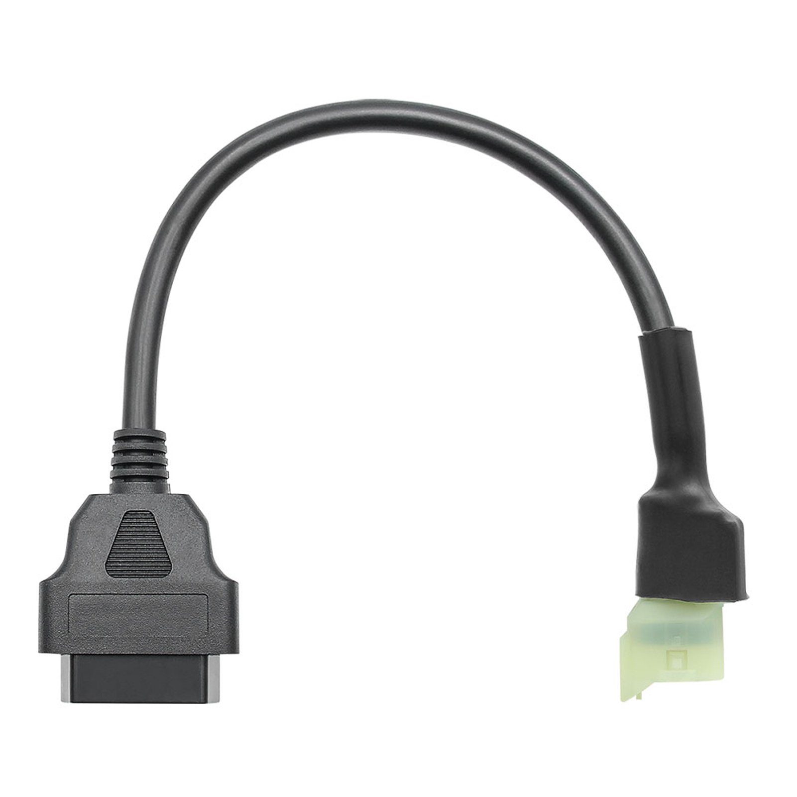 Bolwins F92C 30cm Kabel Adapter Motorrad Honda 4Pin OBD2 Diagnose Fehler lesen Elektro-Kabel, 4-Pin Honda Stecker, OBD2 16-Pin Buchse (30 cm), Adapter für Honda-Motorräder