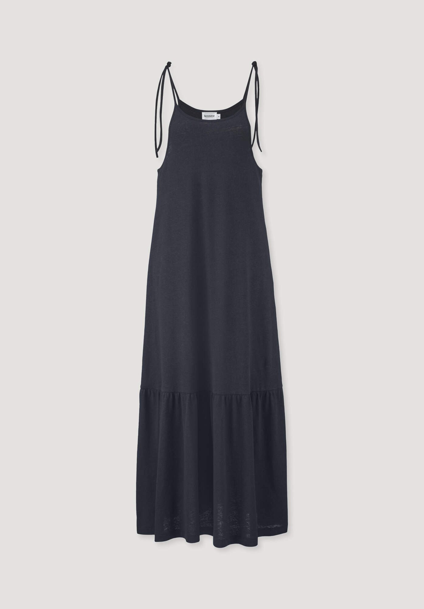 Hessnatur Jerseykleid Relaxed aus reiner Bio-Baumwolle mit Leinen (1-tlg)