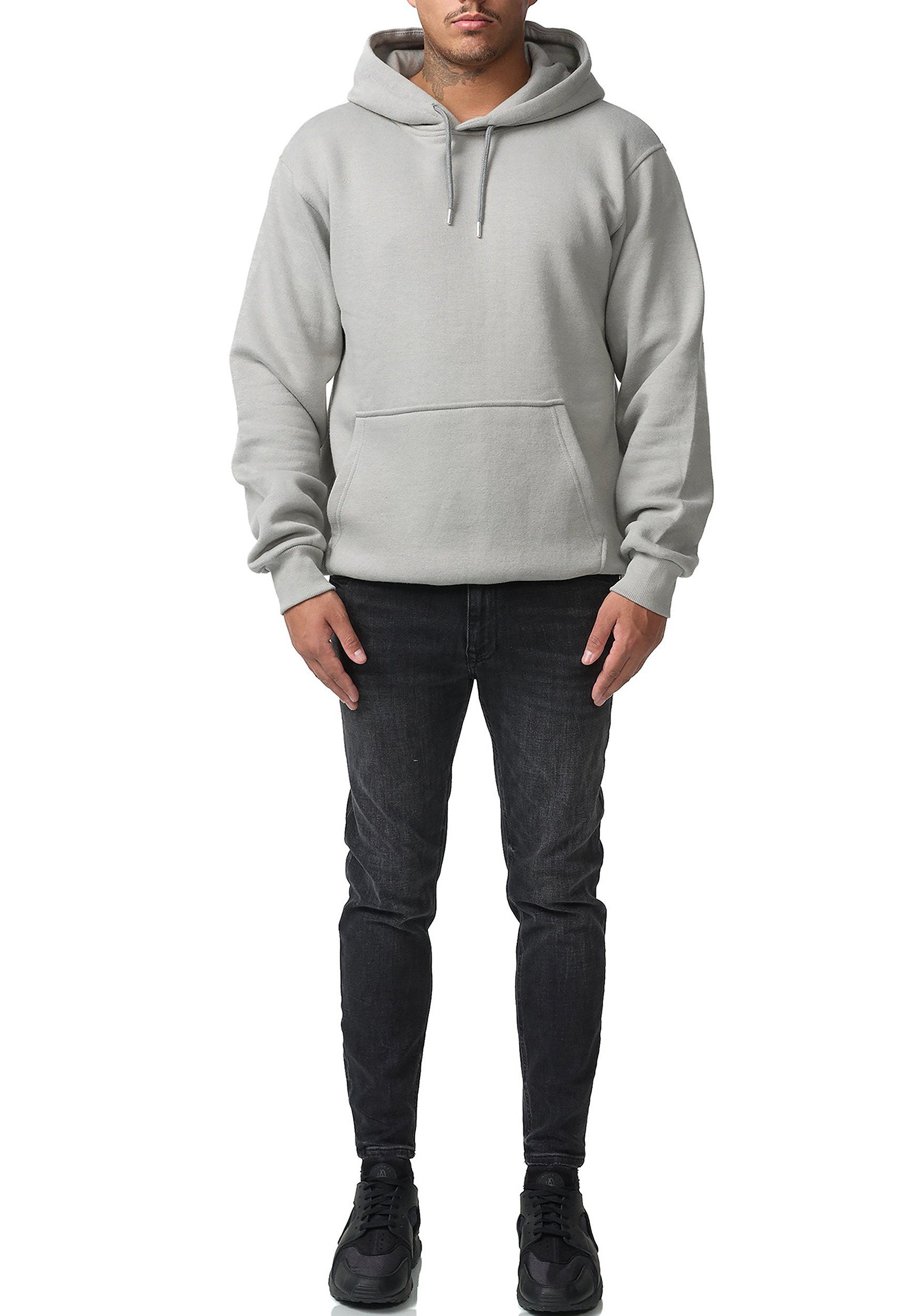Smith & Solo Kapuzensweatshirt Hoodie Herren Kapuzenpullover (1-tlg) Baumwo günstig online kaufen